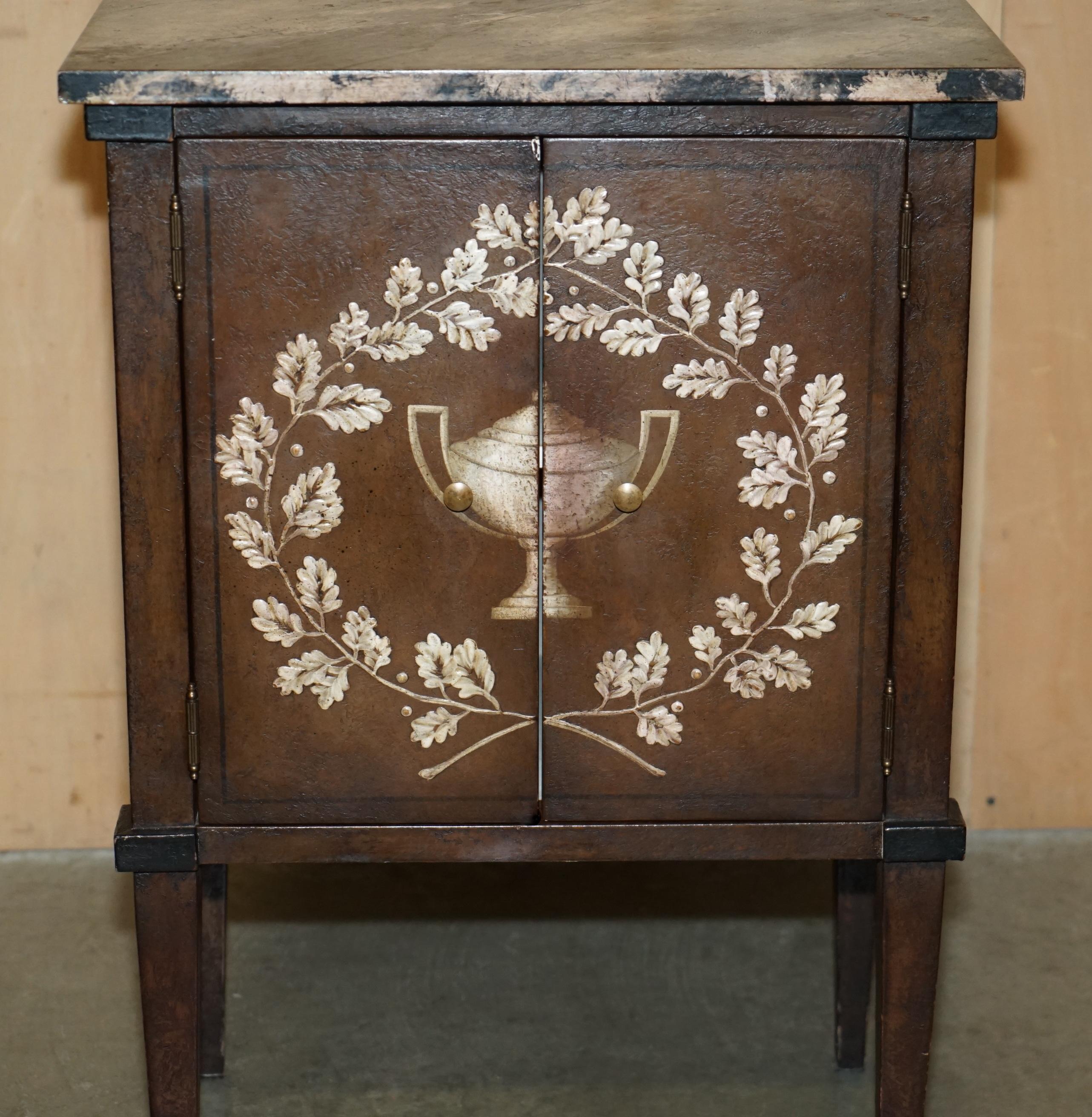 Pärchen PORTE ITALIA LOMBARDIA NiGHTSTÄNDE BETTSEITEN-SEITEN-ENDE-TISCHE im Angebot 9