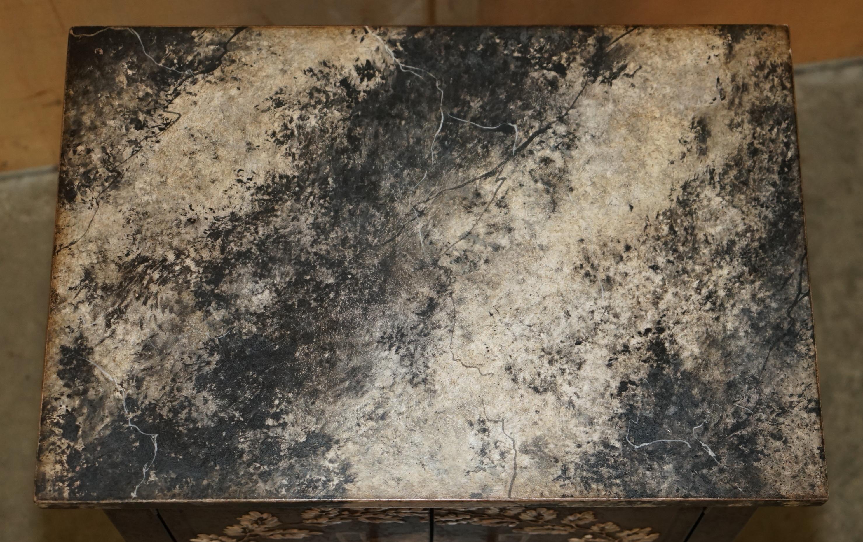 Pärchen PORTE ITALIA LOMBARDIA NiGHTSTÄNDE BETTSEITEN-SEITEN-ENDE-TISCHE im Zustand „Gut“ im Angebot in West Sussex, Pulborough