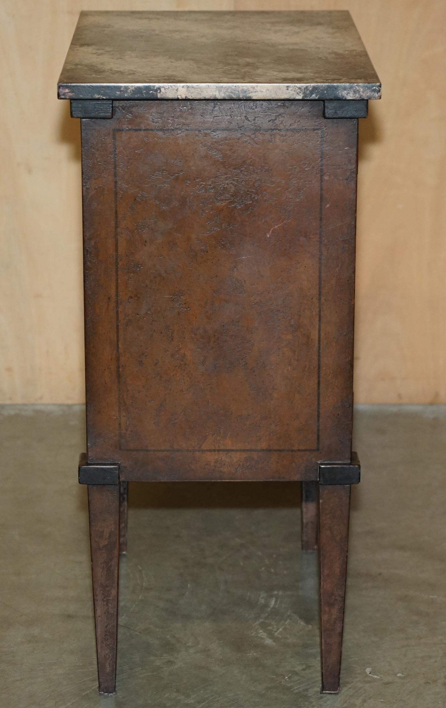 Pärchen PORTE ITALIA LOMBARDIA NiGHTSTÄNDE BETTSEITEN-SEITEN-ENDE-TISCHE im Angebot 1