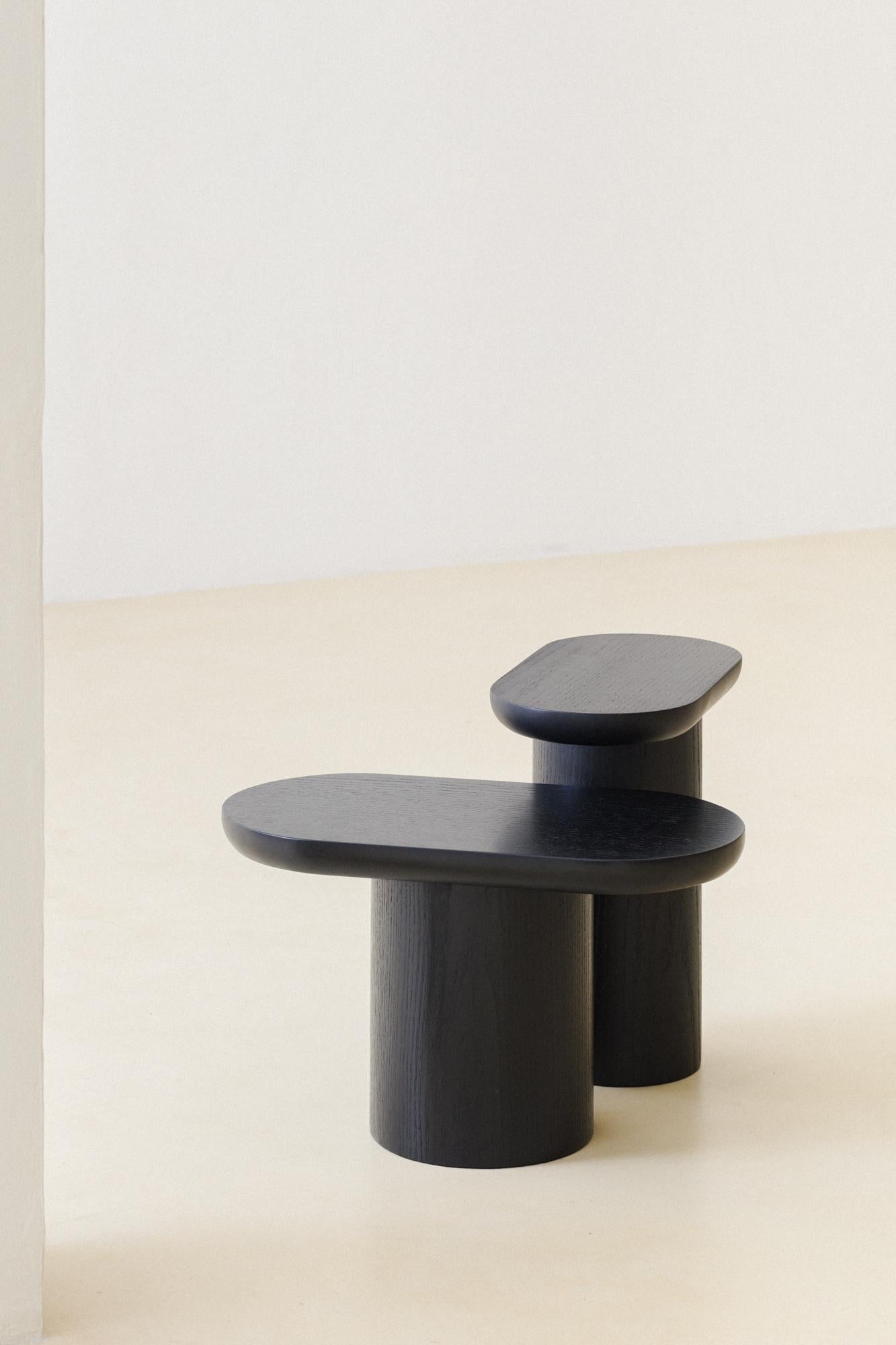 Pair of "Porto" tables by RAIN, Brazilian Contemporary Design [Custom]  For Sale