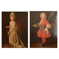 Pair of Portraits, 18th Century