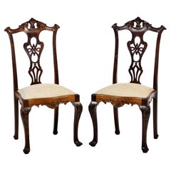 PAIR OF PORTUGUESE CHAIRS D. JOSÉ 19th Century ROSEWOOD