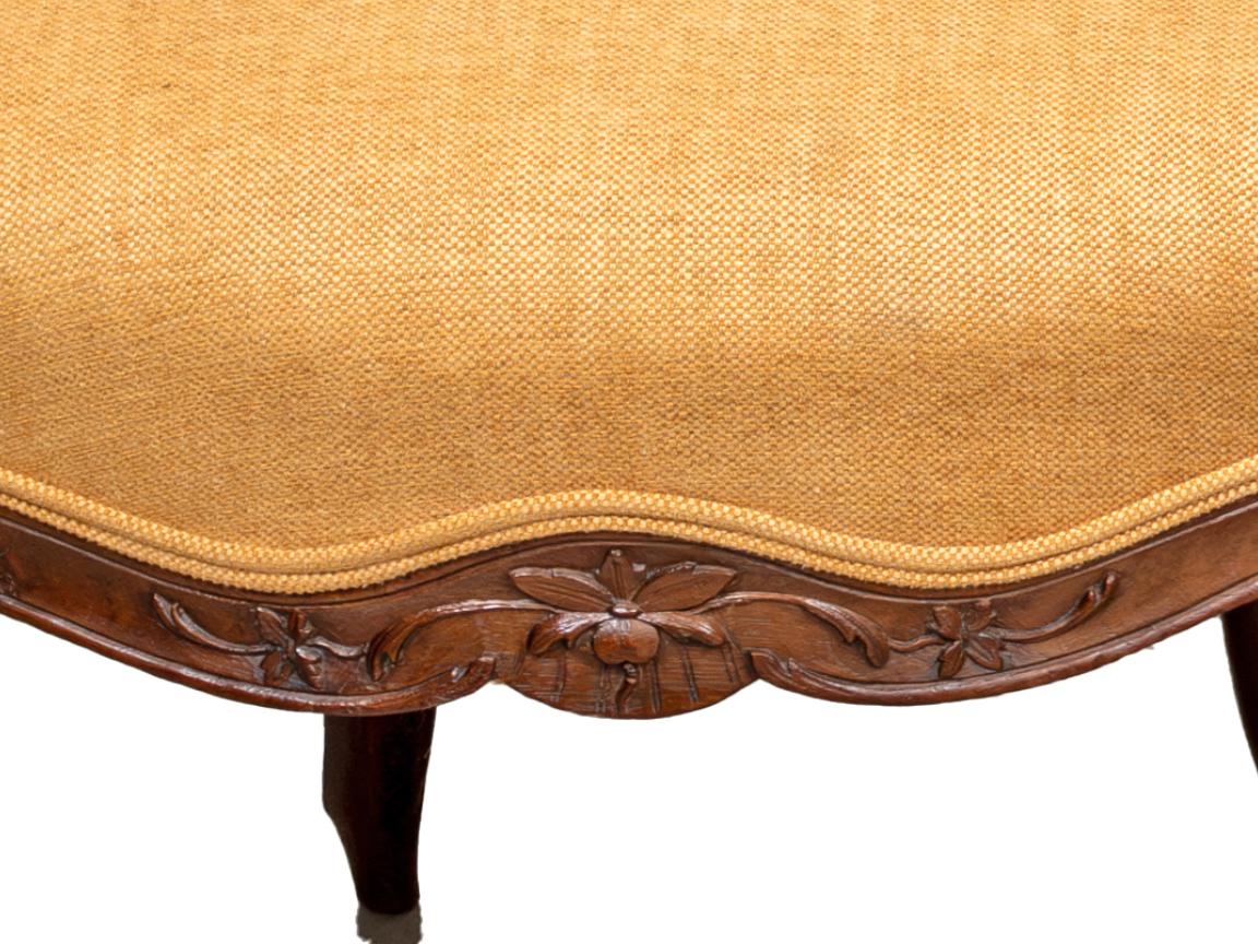 Pair of 18th century Walnut Fauteuils For Sale 2