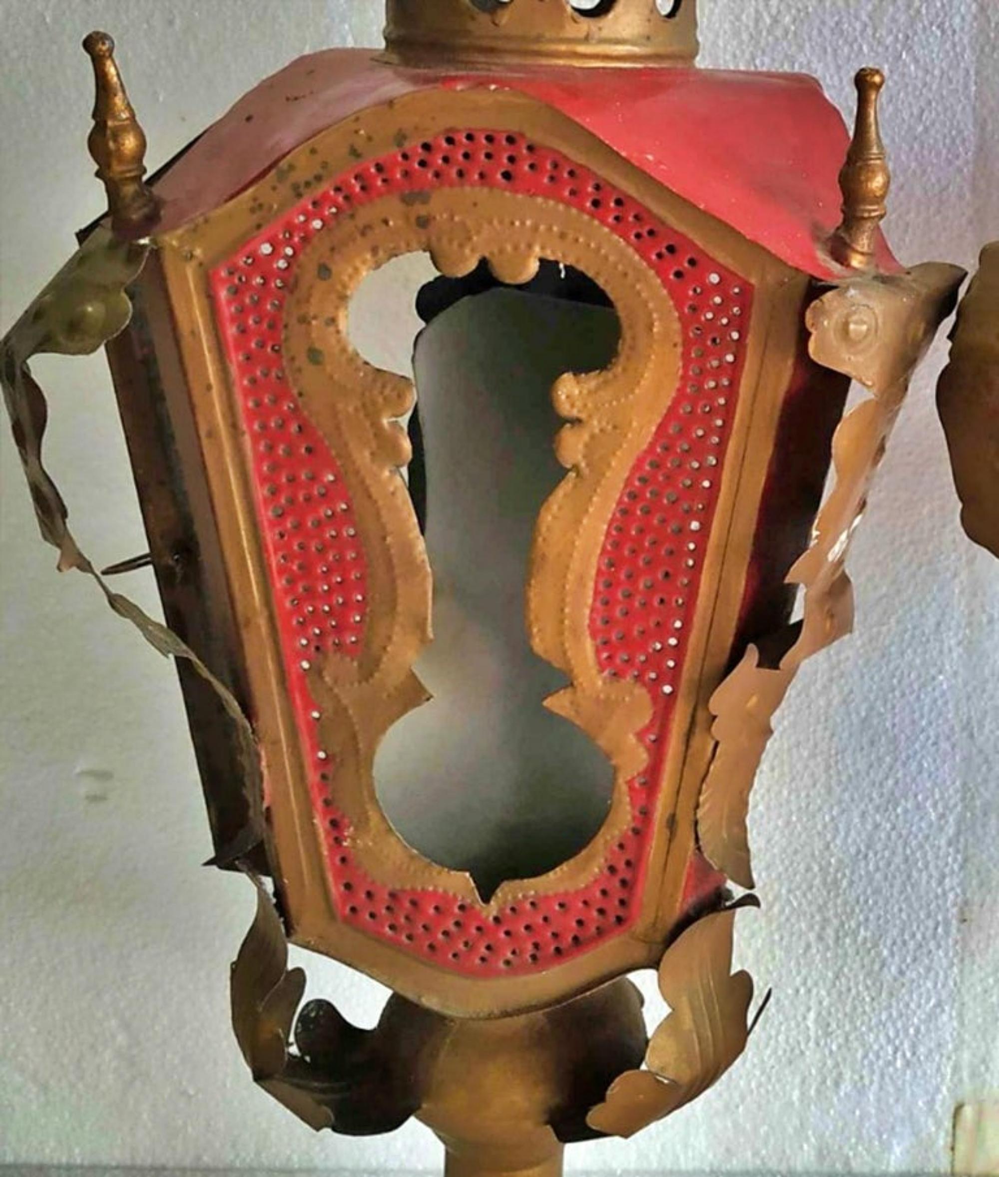 Renaissance Paire de lanternes portugaises 18ème siècle en vente