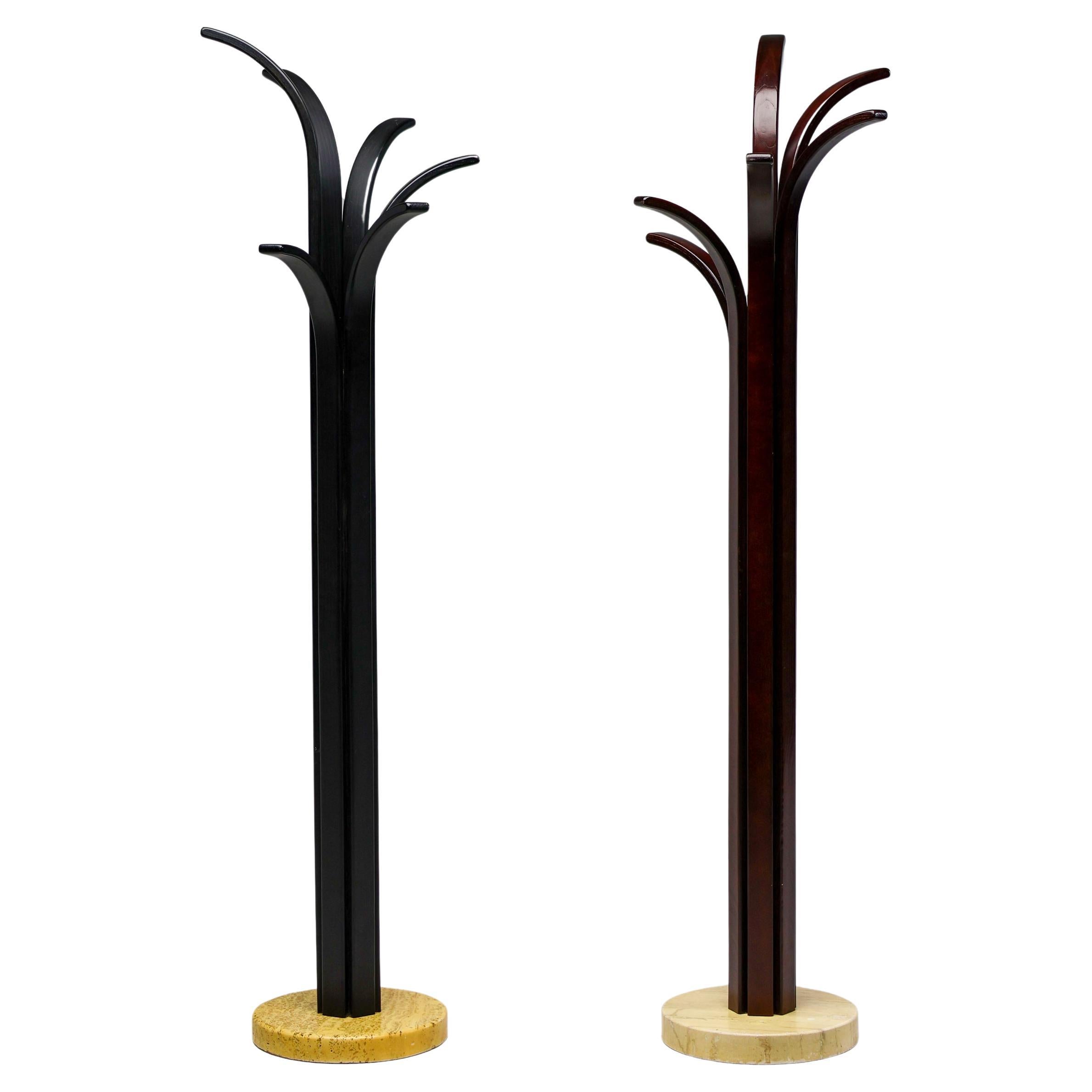 Pair of Post-Modern Coat Racks For Sale