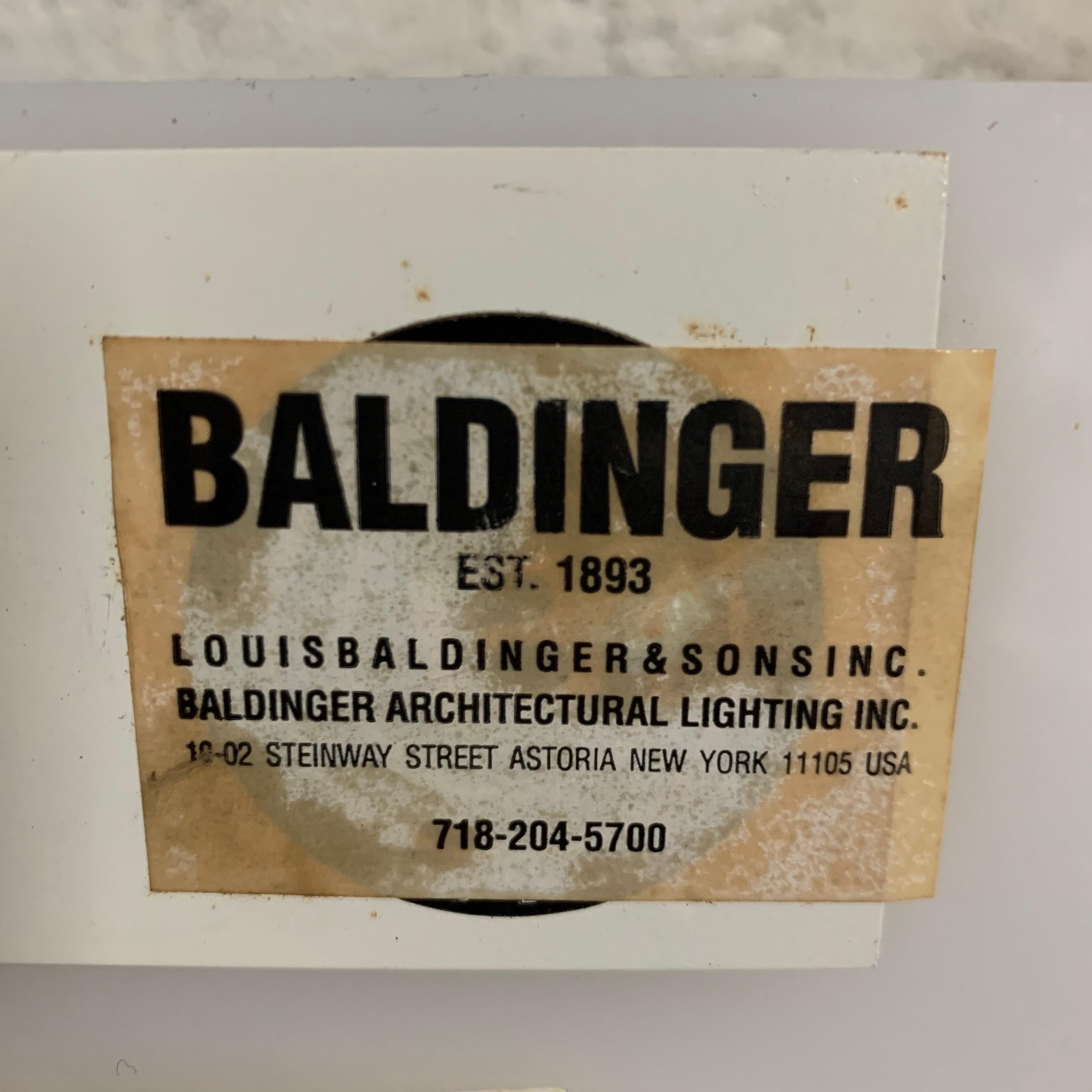 Pair of Postmodern Deco Regency Inspired Wall Sconces, Louis Baldinger and Sons 2