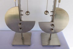 Pair of Post Modern Lamps attrib. to George Kovacs