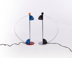 Postmodern Desk Lamps in the manner of Memphis Milano, Set of 2