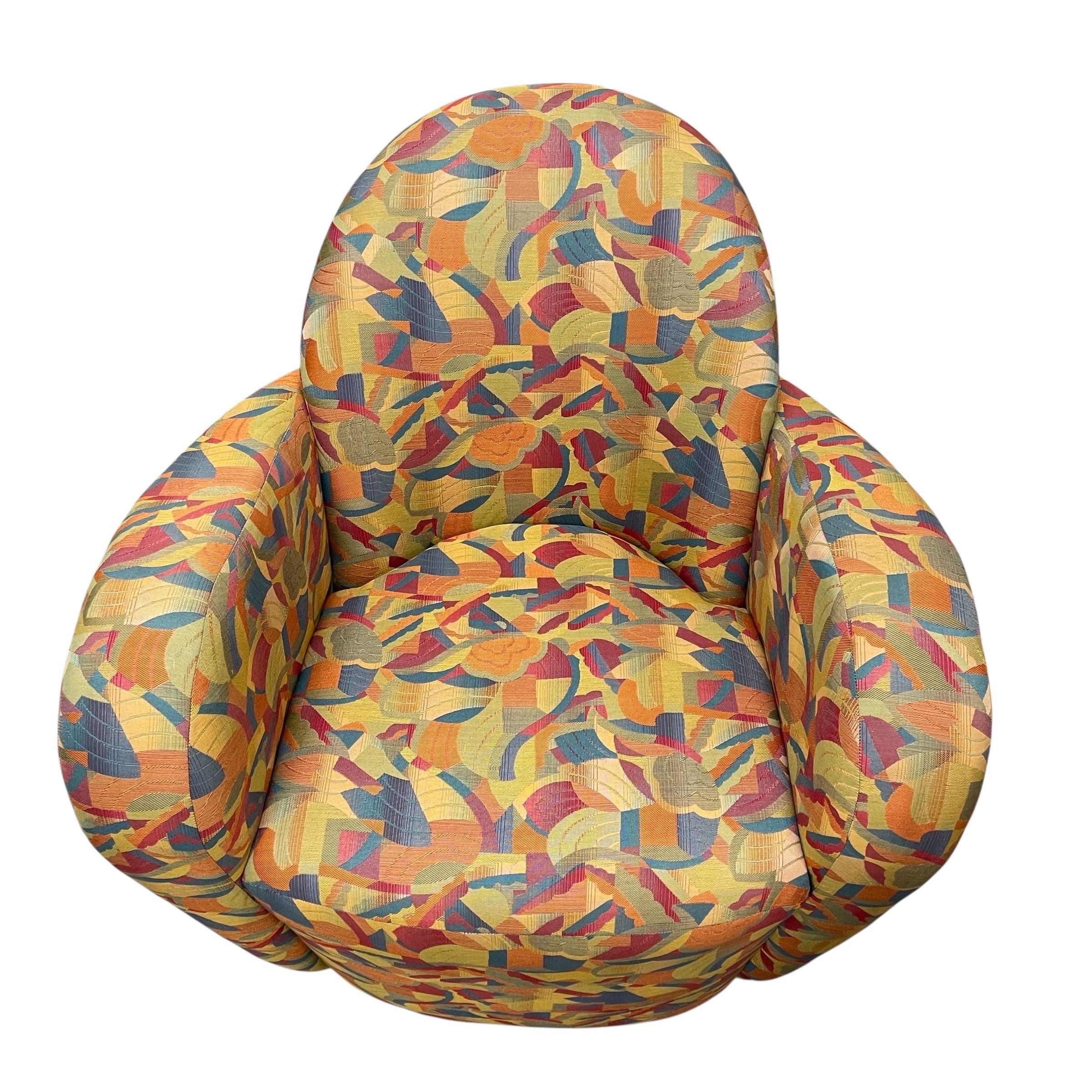 Pareja de sillones postmodernos Michael Wolk 
