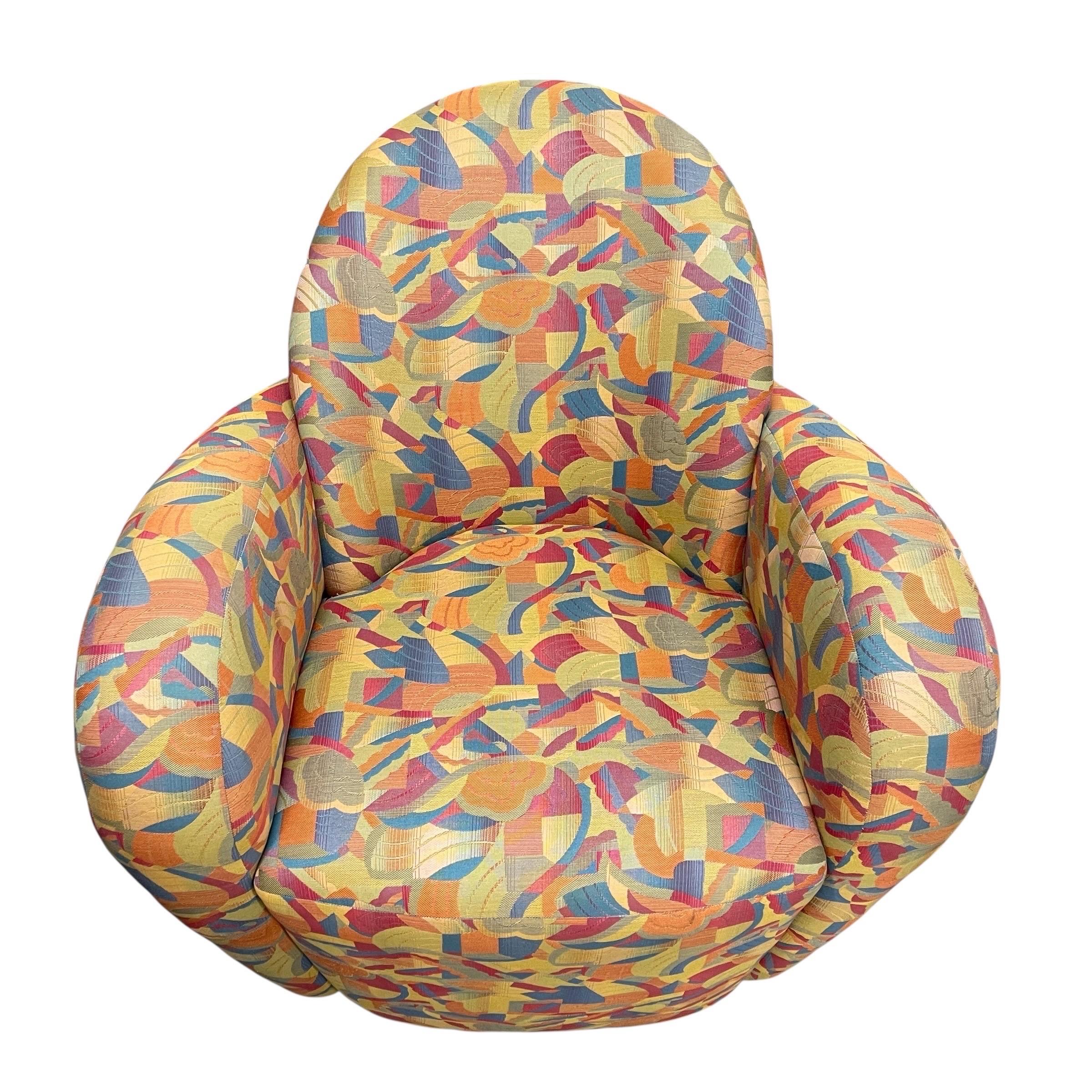 Pareja de sillones postmodernos Michael Wolk 