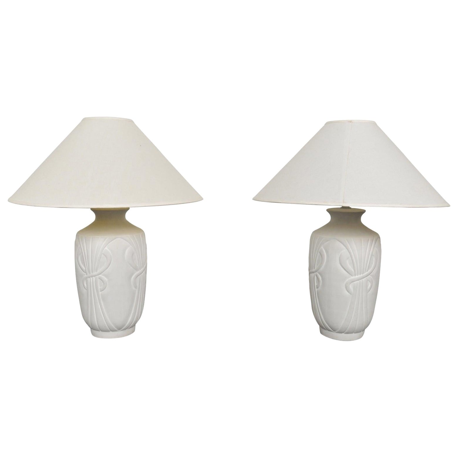 Paire de lampes de bureau post-modernes par Sunset
