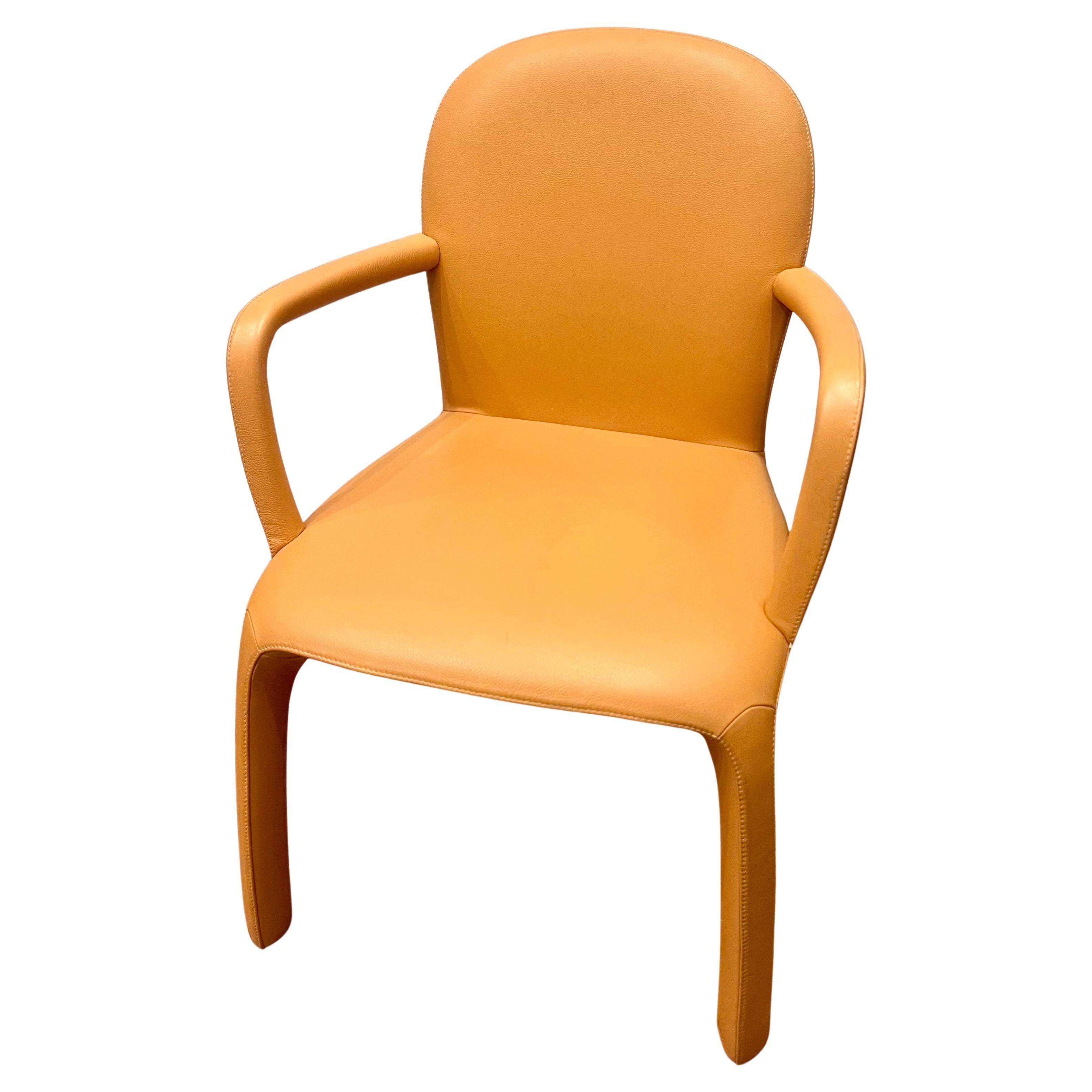 Paar postmoderne Amelie-Sessel aus Leder von Poltrona Frau Italien (Italienisch) im Angebot
