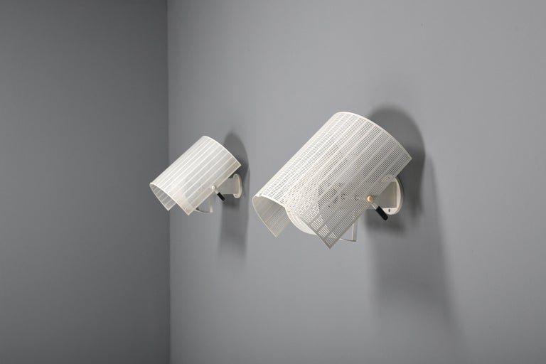 Pair of Postmodern Artemide 'Shogun' Wall Lights / Sconces by Mario ...