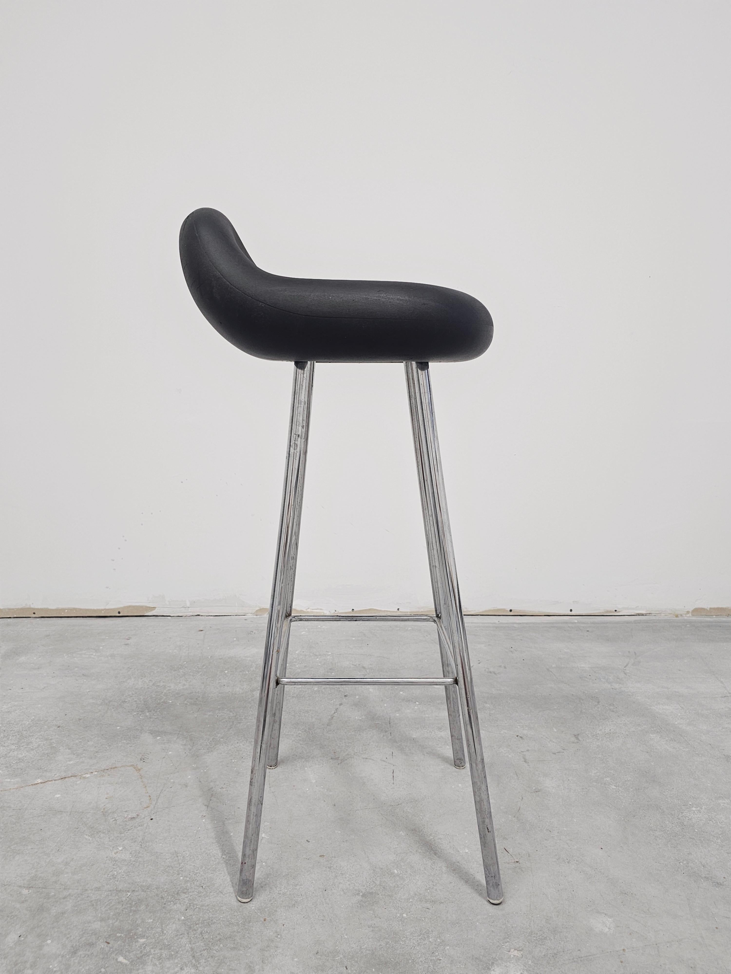 Pair of Postmodern  Bloob Bar Stools designed by Karim Rashid for Frighetto For Sale 1