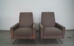Pair of Postmodern Design Within Reach Recliner Flight Lounge Chairs