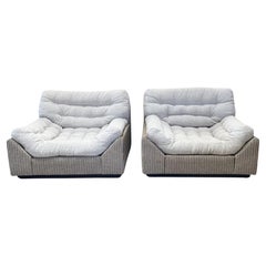 Pair of Postmodern German Lounge Chairs