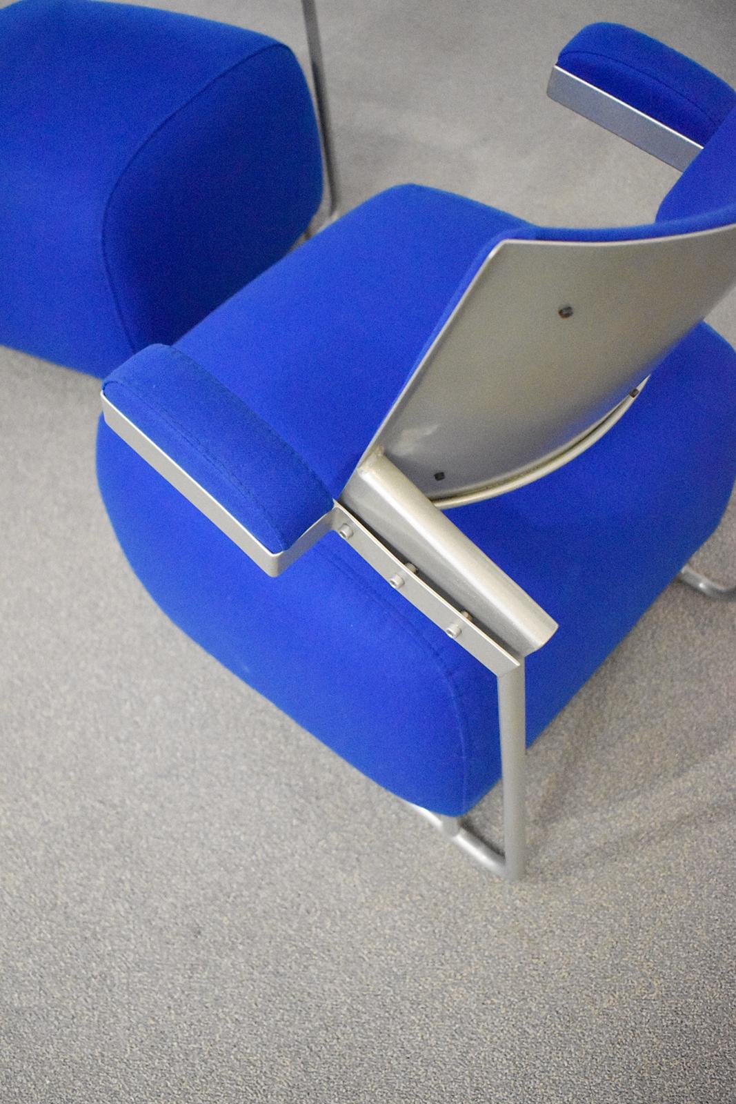 20th Century Pair of Postmodern Lounge Chairs by Harri Korhonen for Inno, Finland, 1990