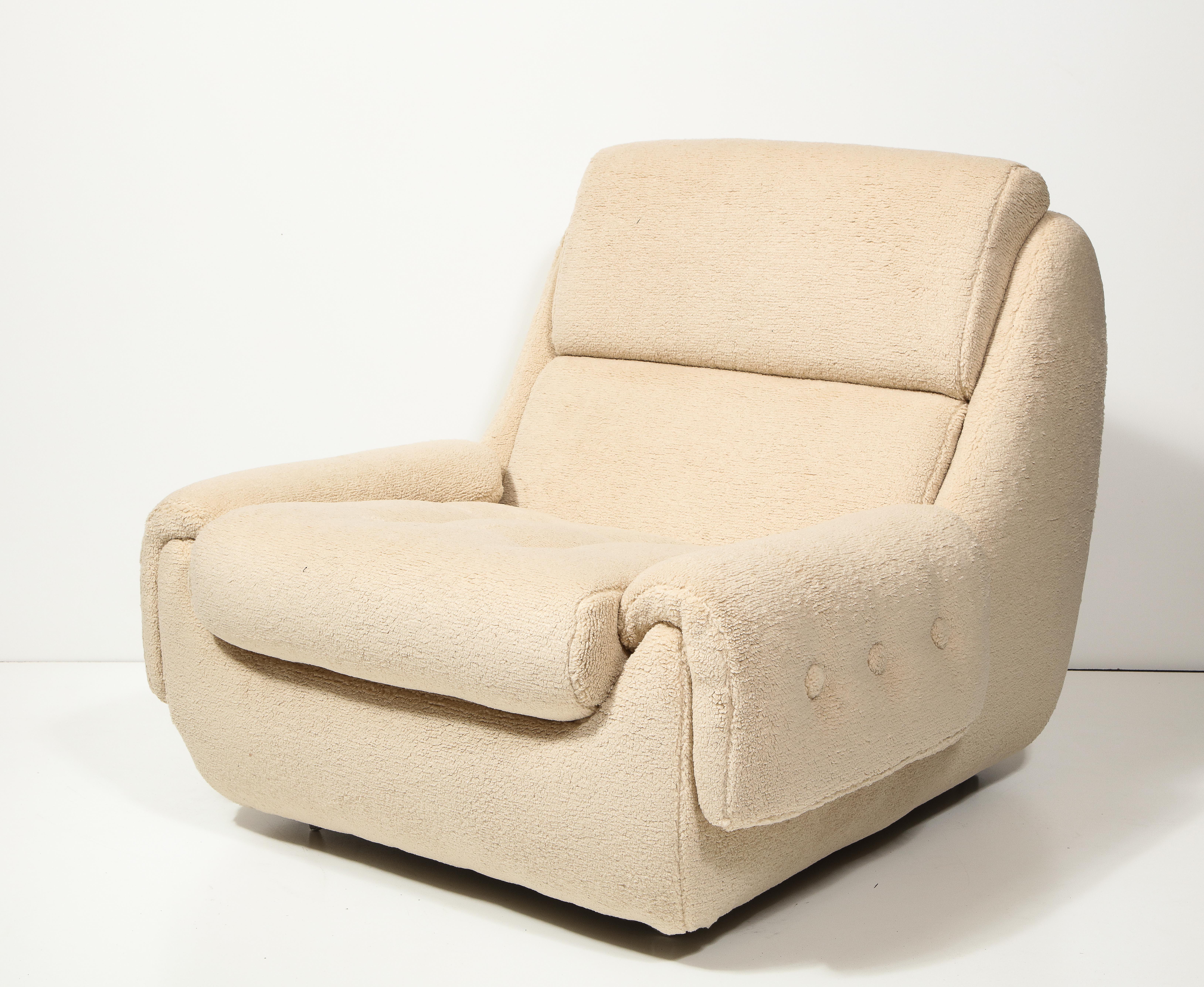Post-Modern Pair of Postmodern Lounge Chairs, France, 20th Century