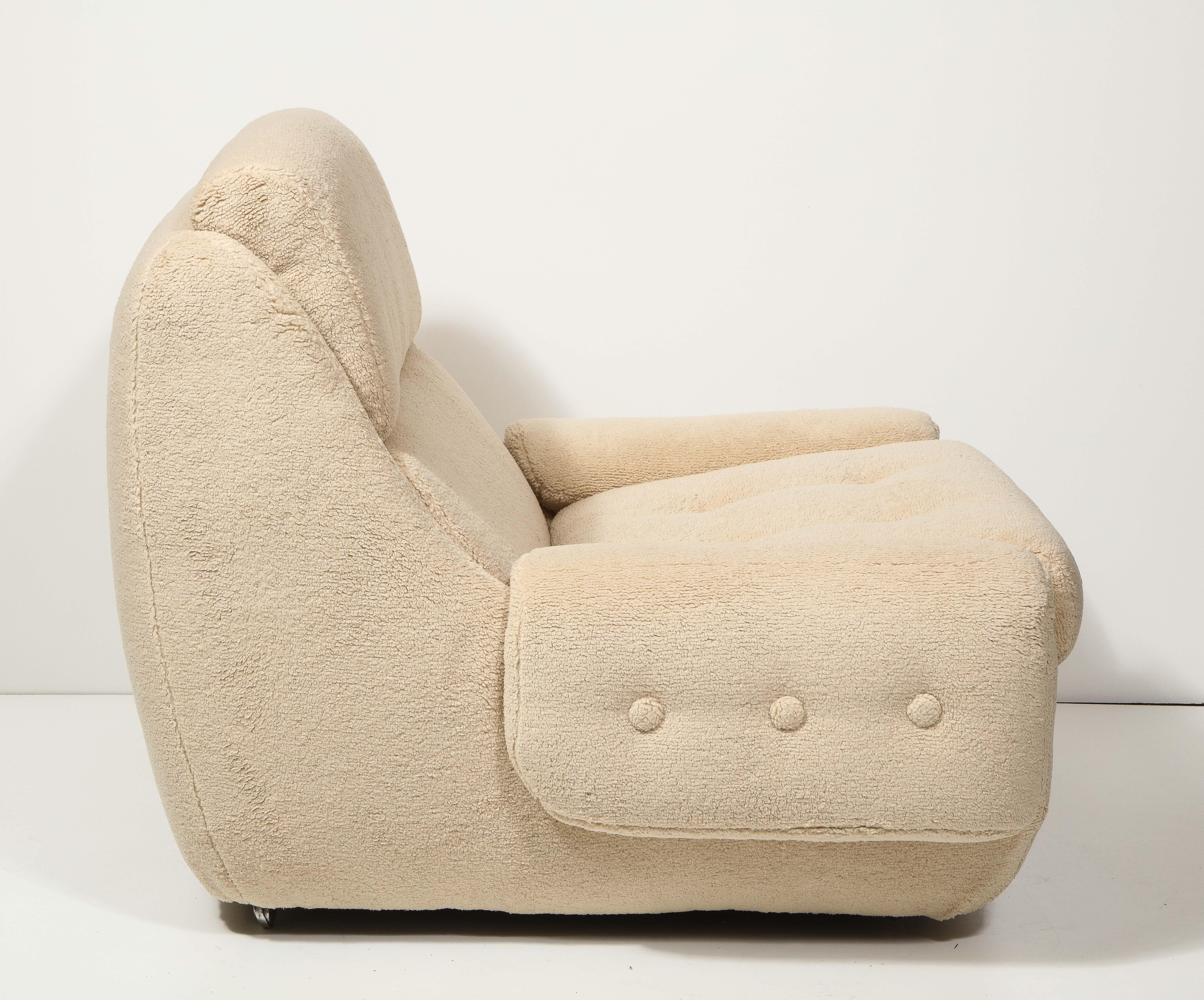 Pair of Postmodern Lounge Chairs, France, 20th Century 1