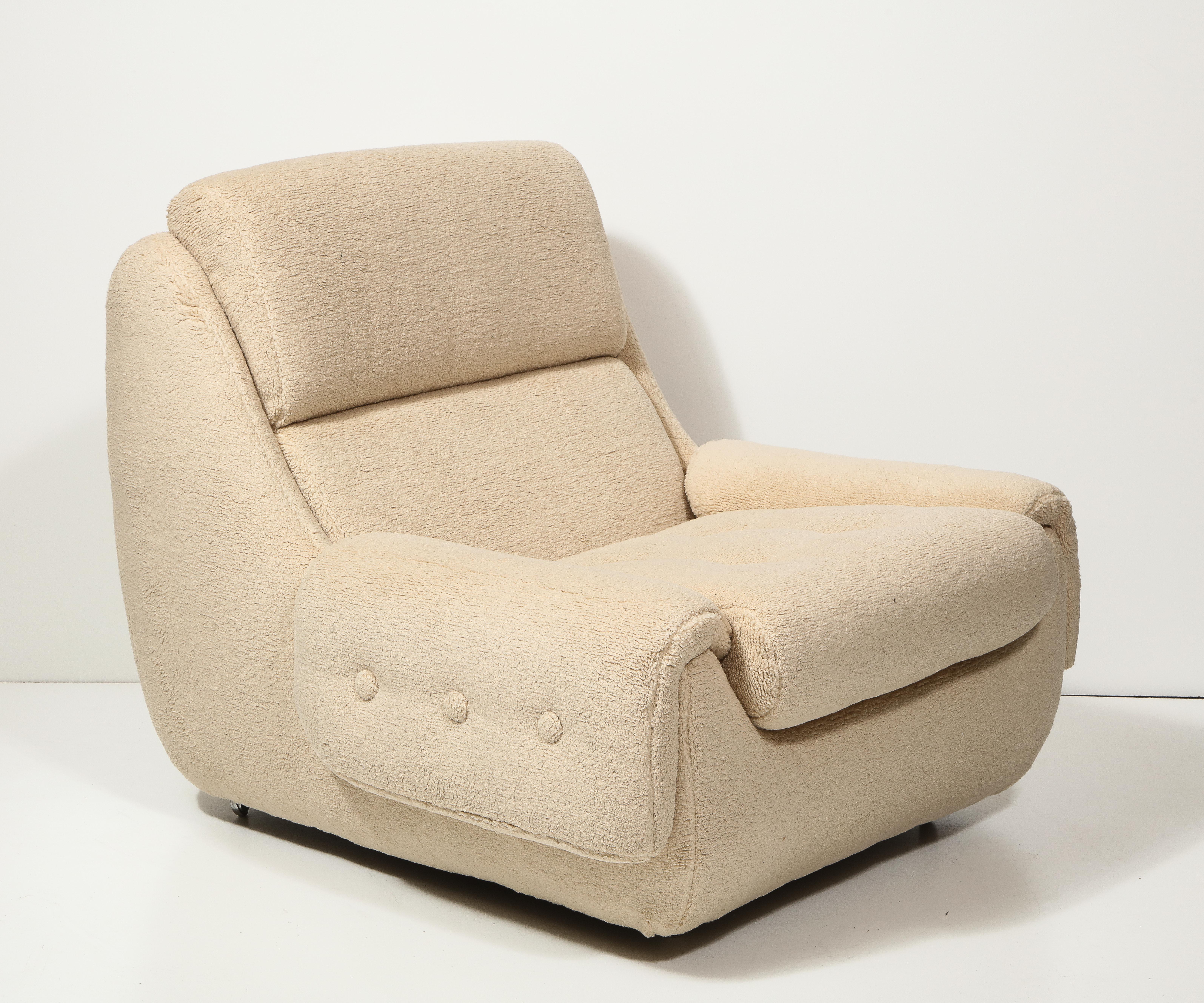 Pair of Postmodern Lounge Chairs, France, 20th Century 2