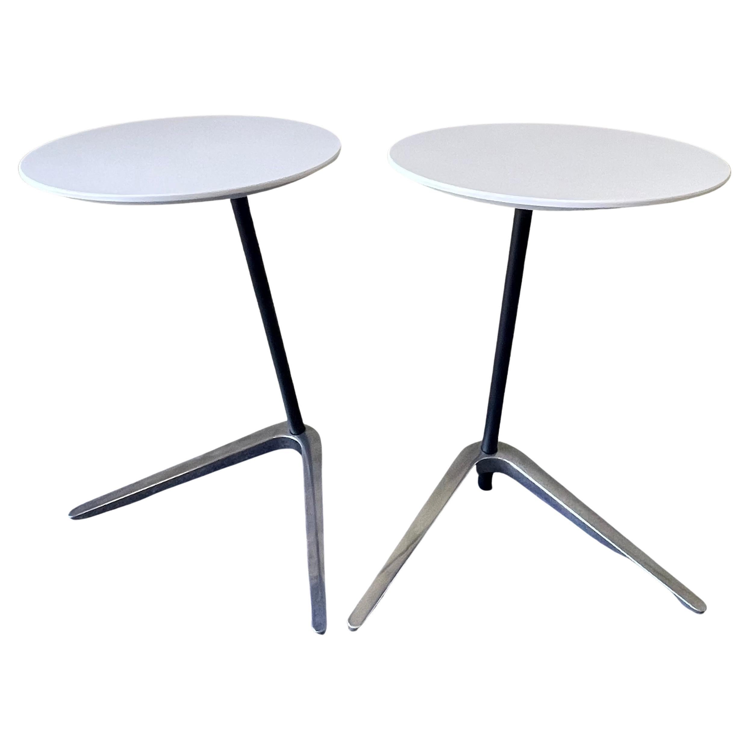 Pair of Postmodern Side Tables, Memphis Era