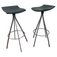 Vintage Pair of Postmodern stools Designed by Jorge Pensi for Mobles 114 Barcelona