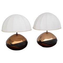 Set of 2 table lamps by Esa Fedrigolli for Esart, Italy