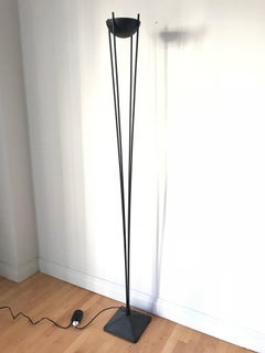 Pair of Postmodern Torchiere Floor Lamps by Koch & Lowy