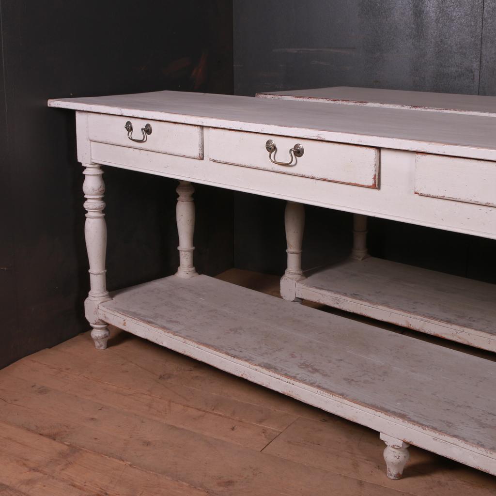 Victorian Pair of Potboard Serving Tables