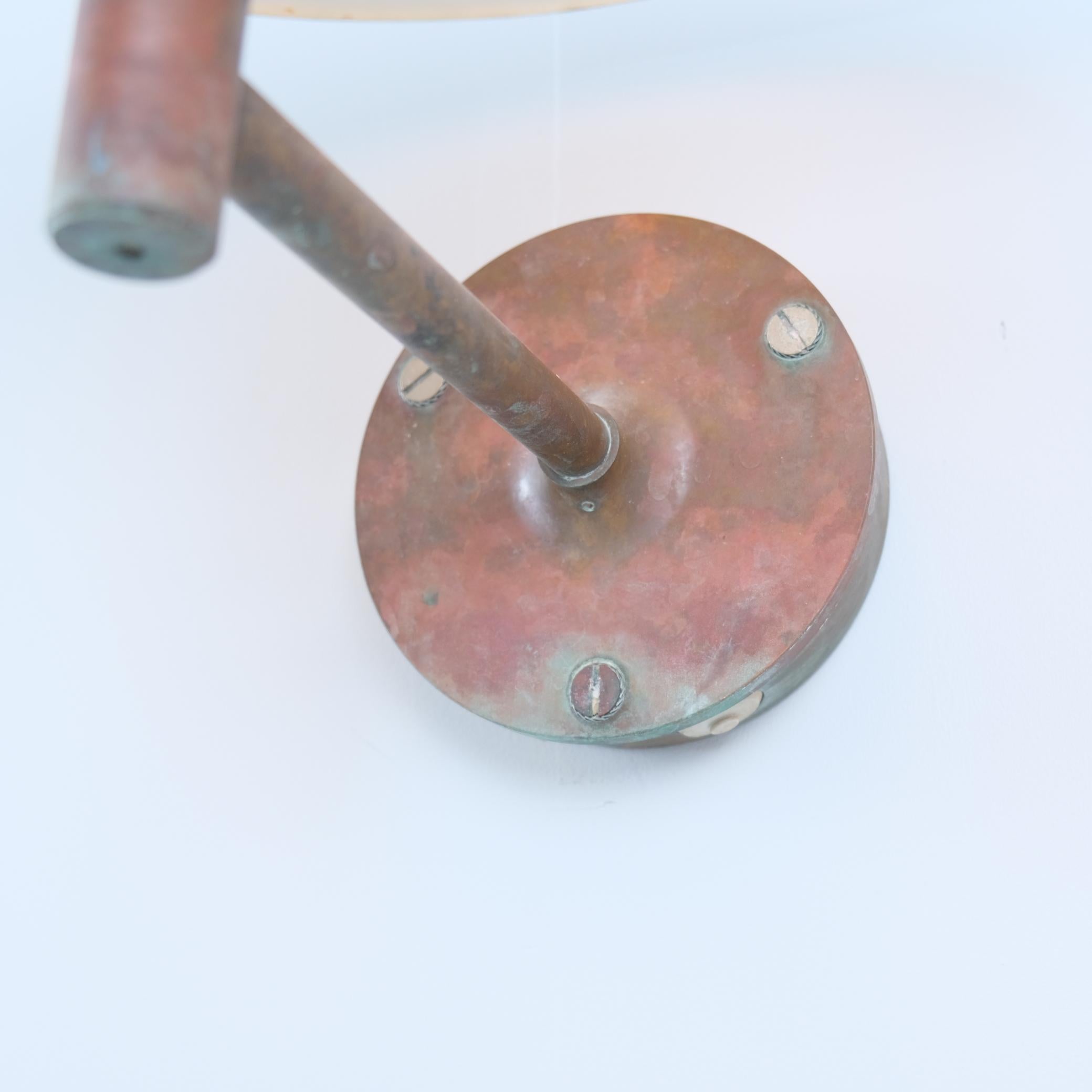 Paar Poul Henningsen Kupfer-Wandlampen für den Außenbereich, Louis Poulsen, erstaunliche Patina im Angebot 8