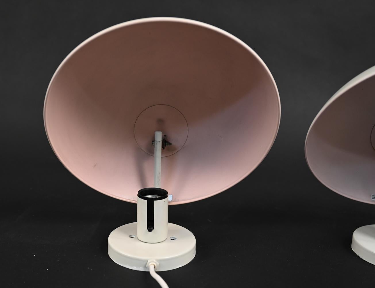 Danish Pair of Poul Henningsen for Louis Poulsen PH-Hat Large Sconces