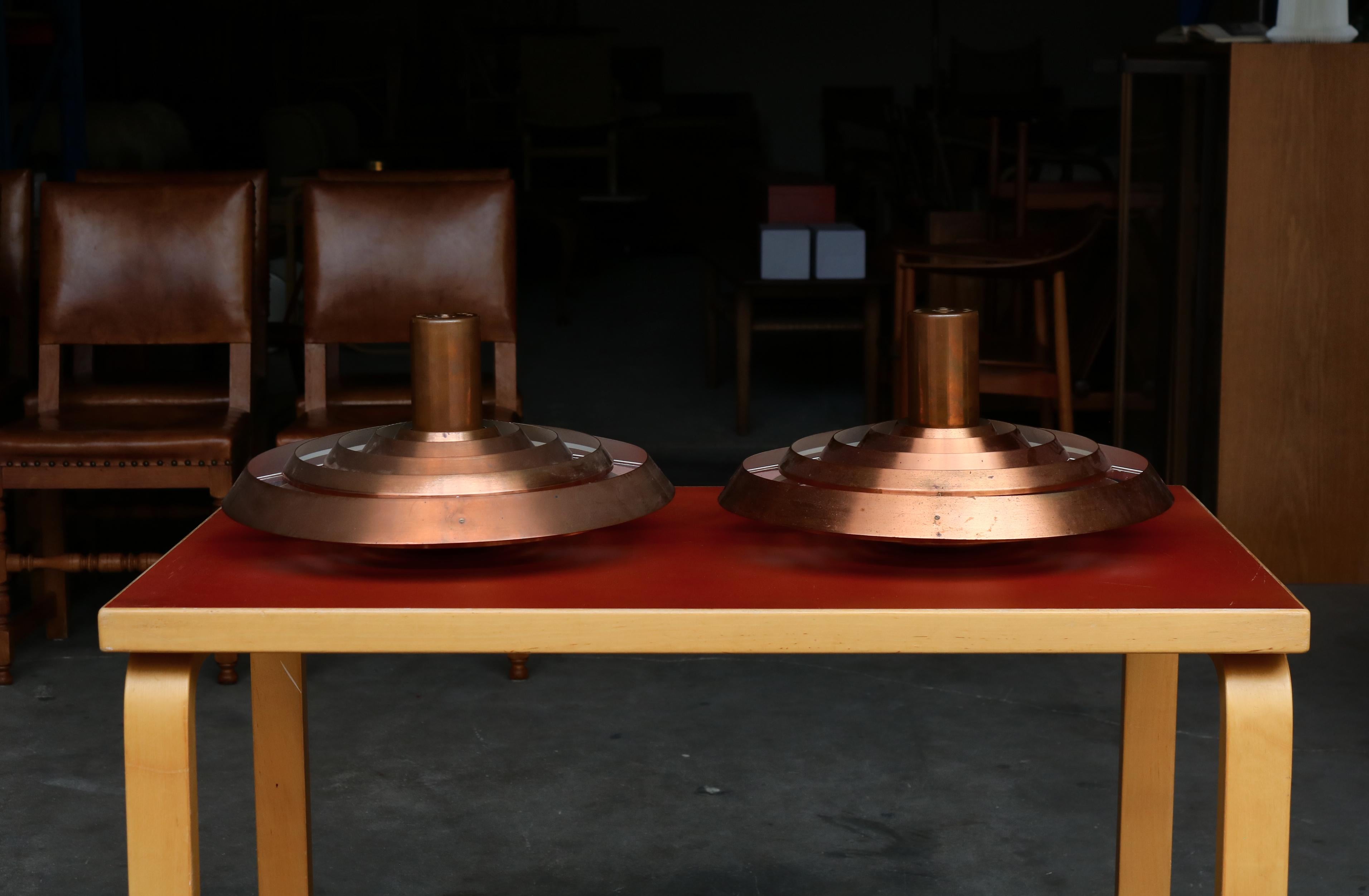 Scandinavian Modern Pair of Poul Henningsen 