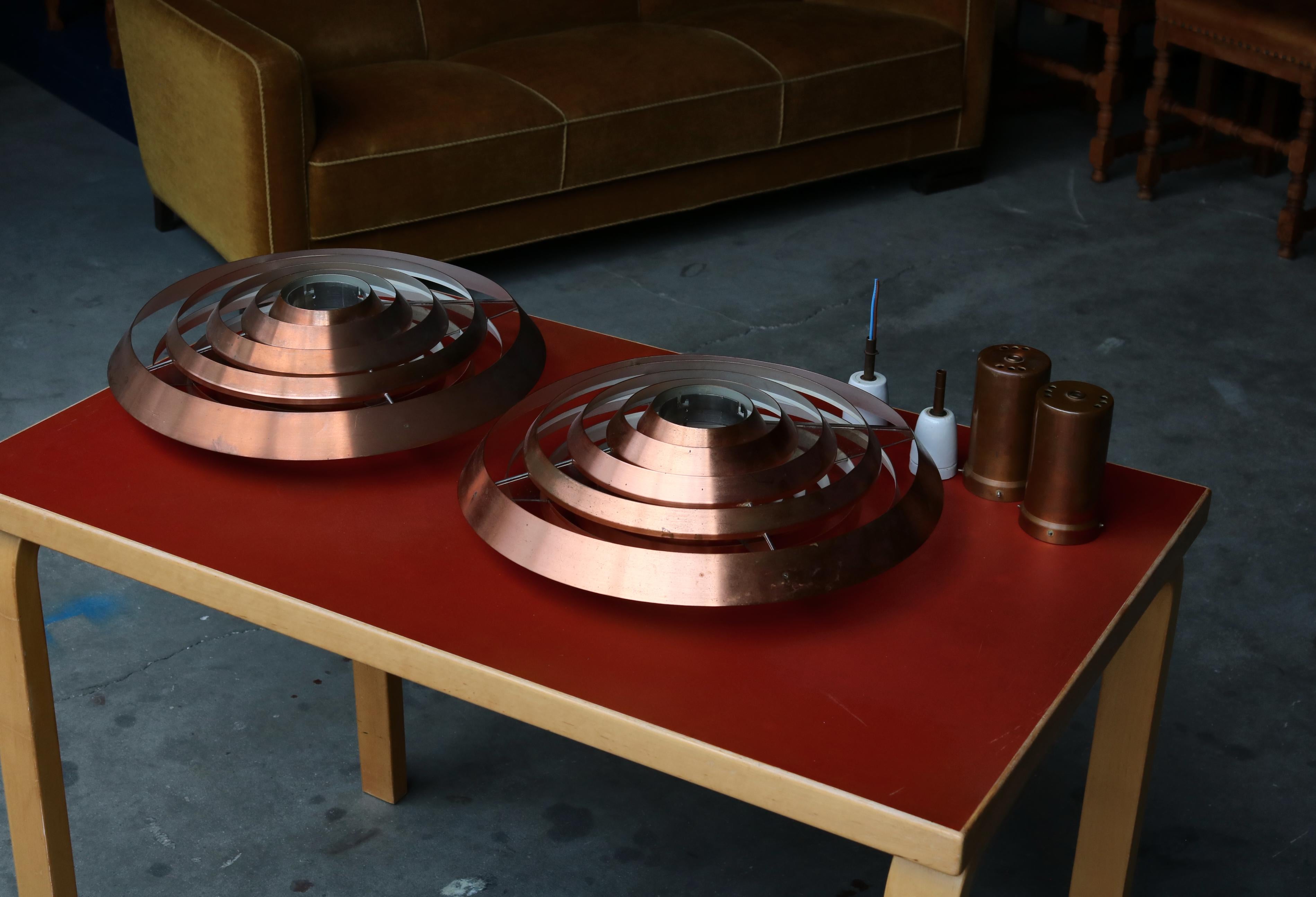 Danish Pair of Poul Henningsen 