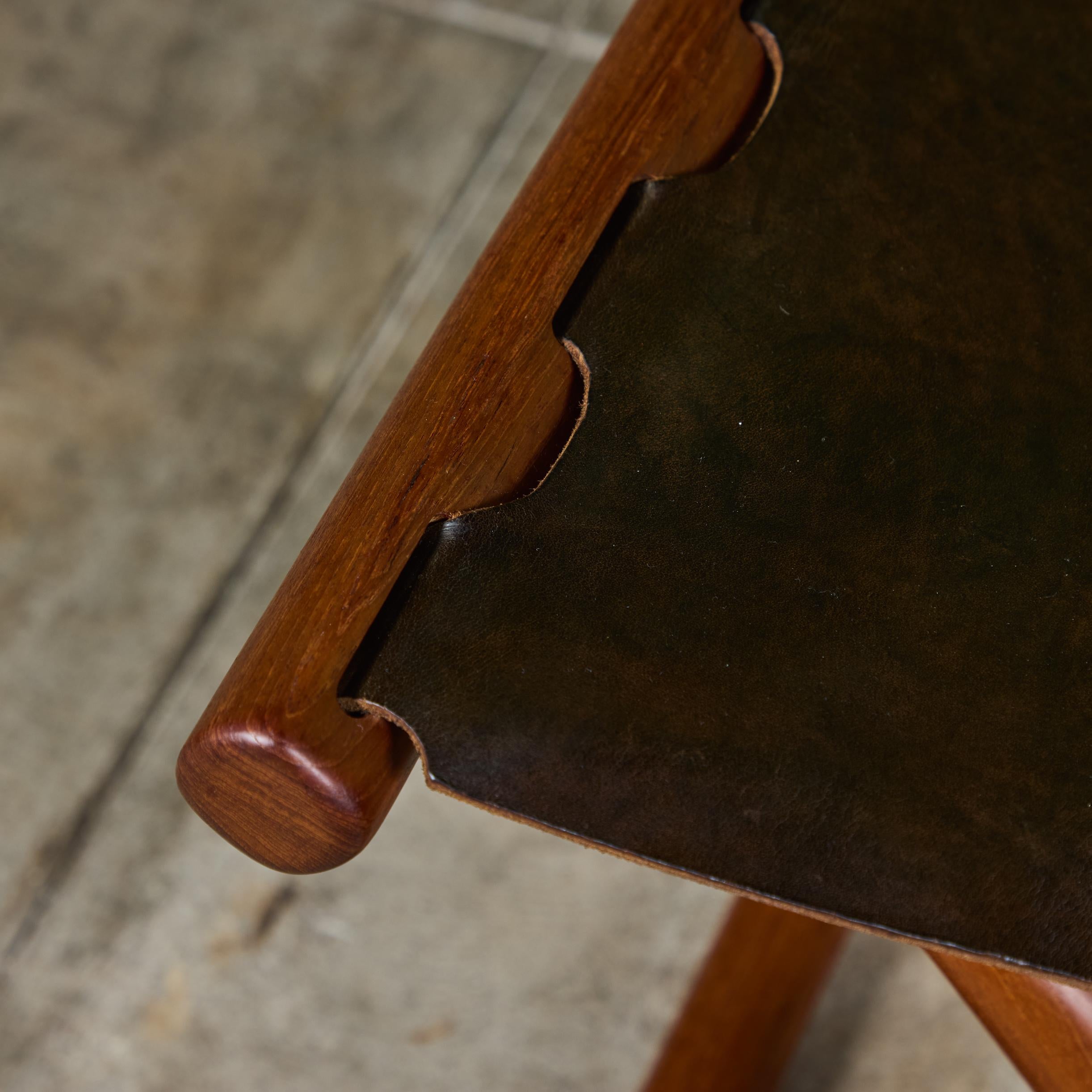 Pair of Poul Hundevad “Guldhoj” Teak Folding Stools for Vamdrup Stolefabrik 6
