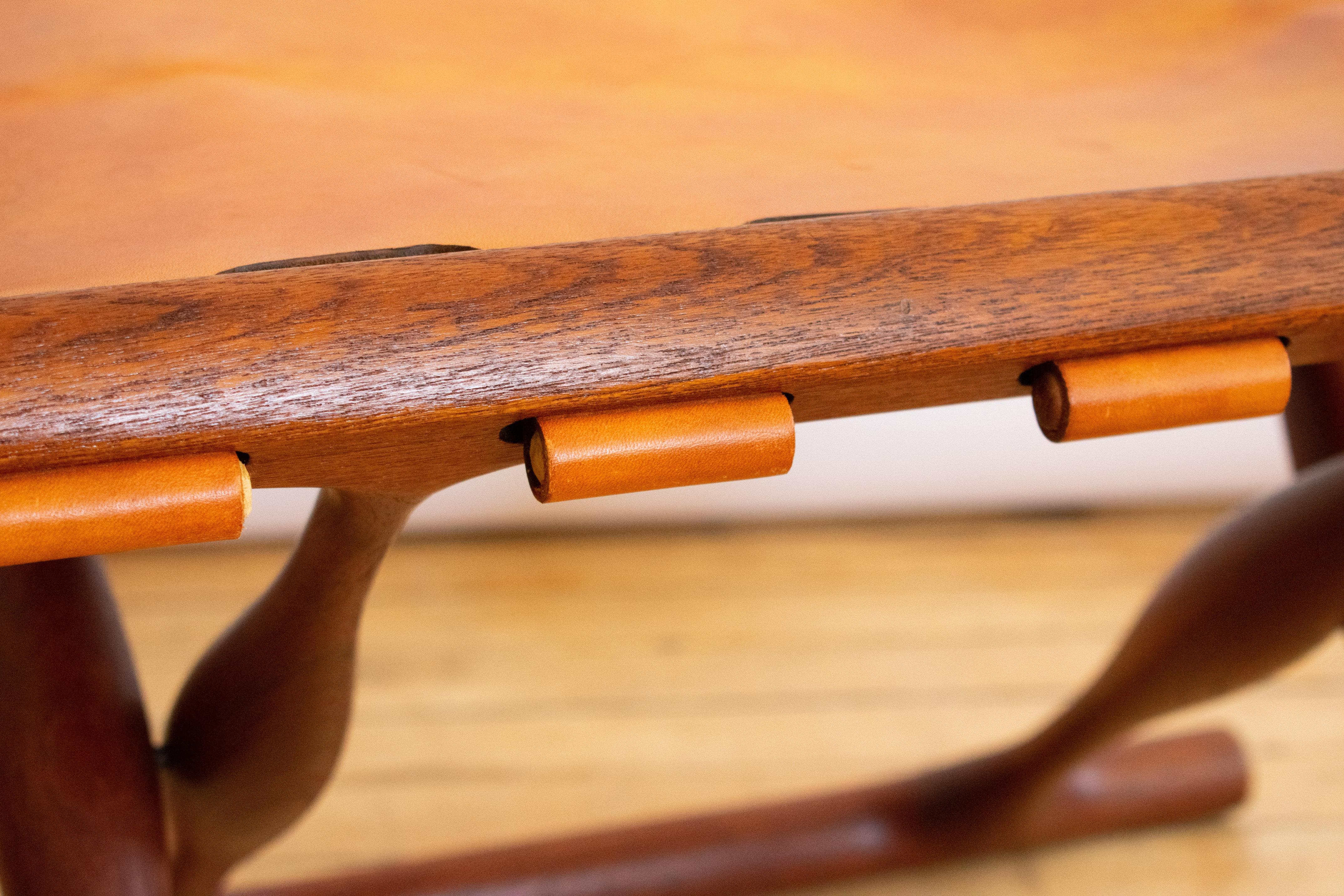 Mid-20th Century Pair of Poul Hundevad Stools