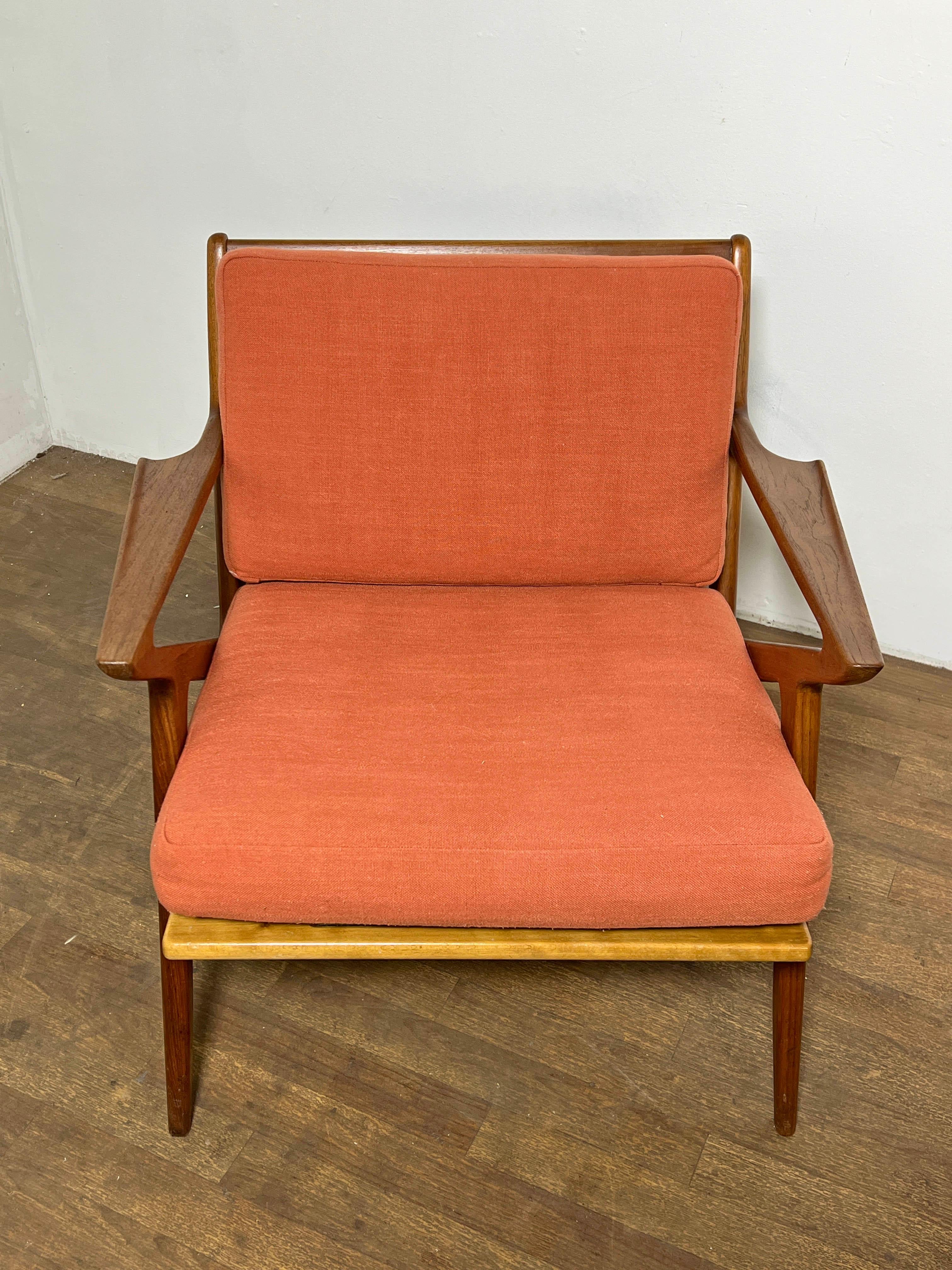 Mid-20th Century Pair of Poul Jensen for Selig Danish Teak 