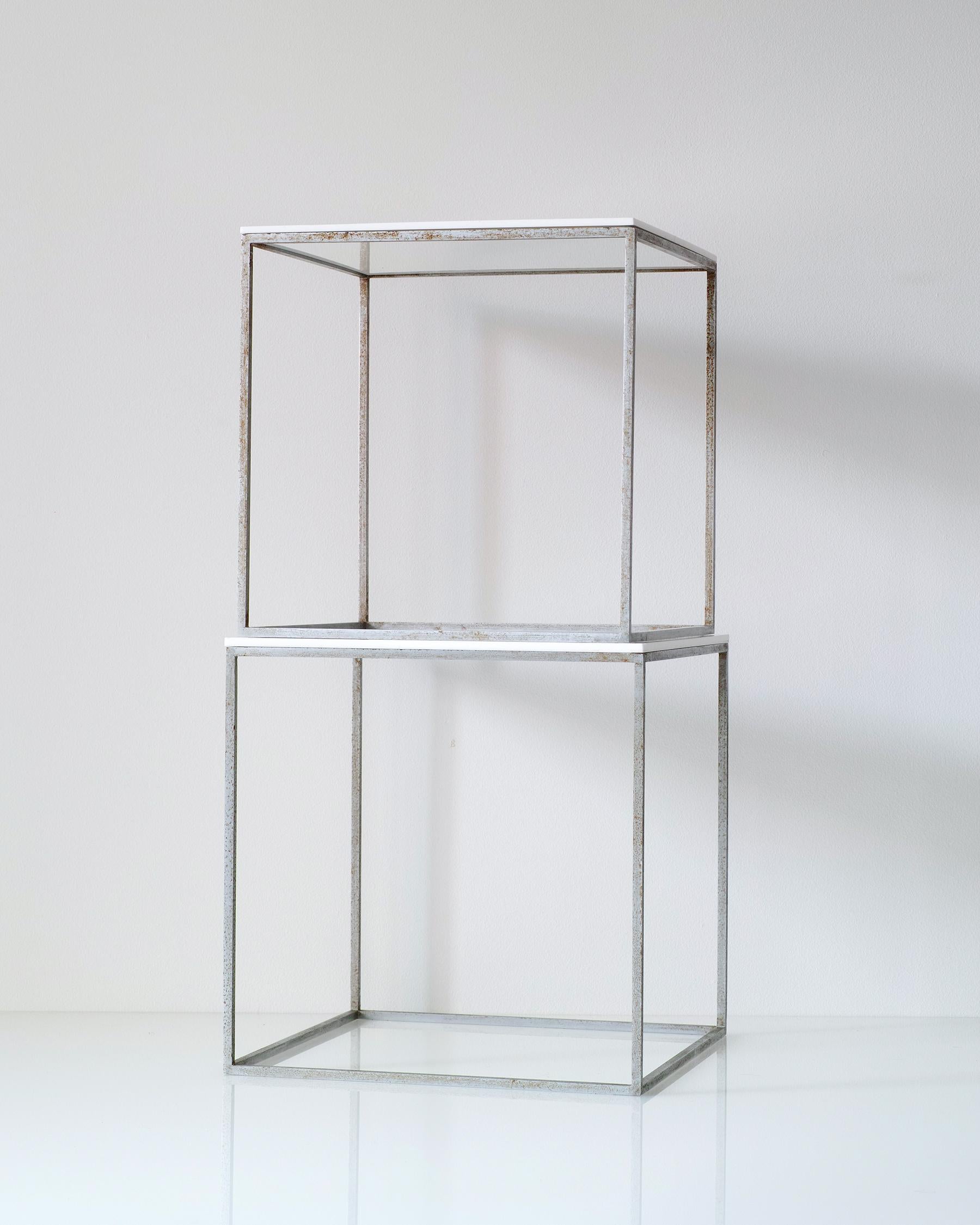 Pair of Poul Kjærholm PK-71 Cube Nesting Tables For Sale 2