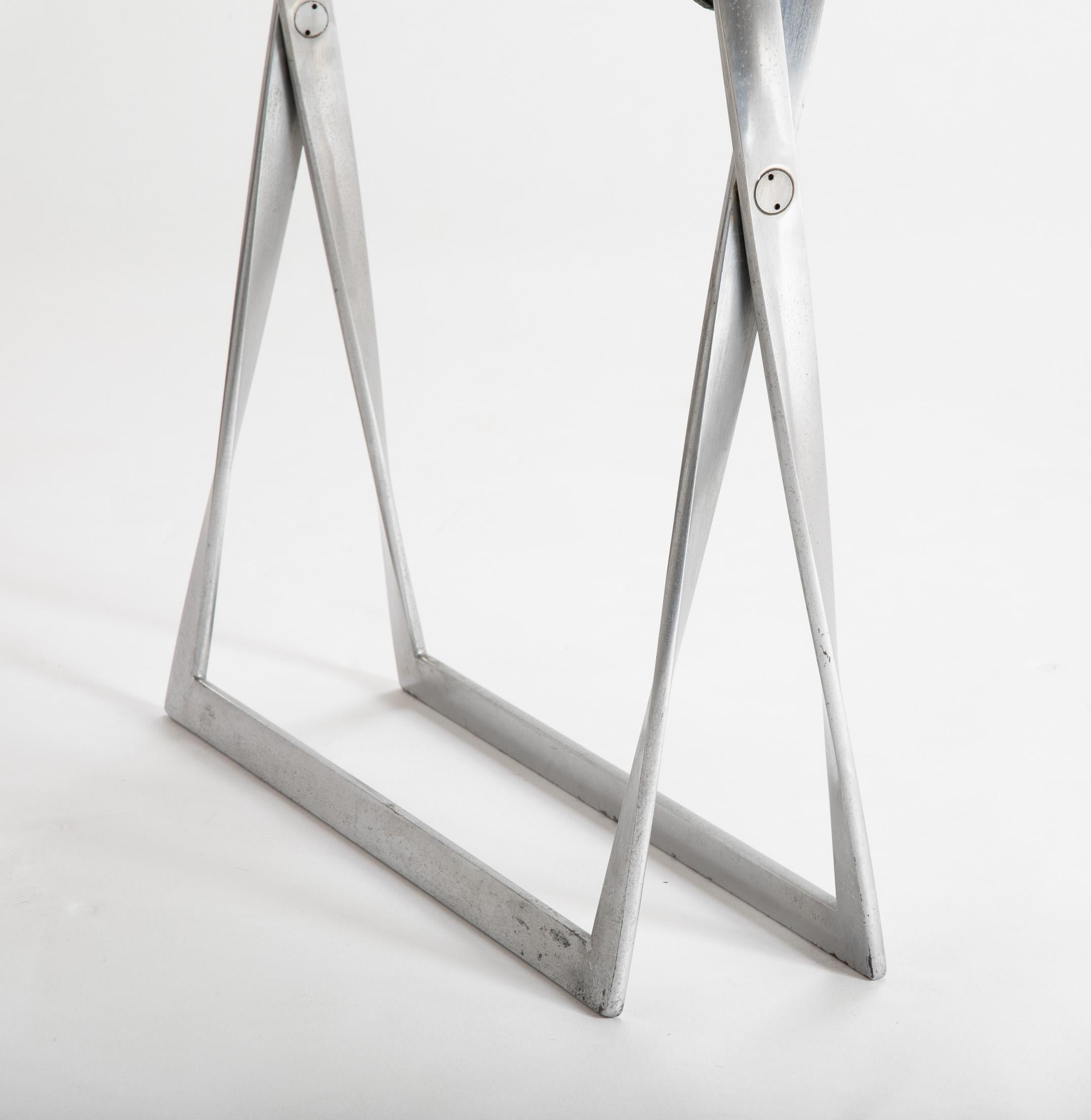 Pair of Poul Kjærholm PK91 Folding Stools Created by E. Kold Christensen For Sale 9