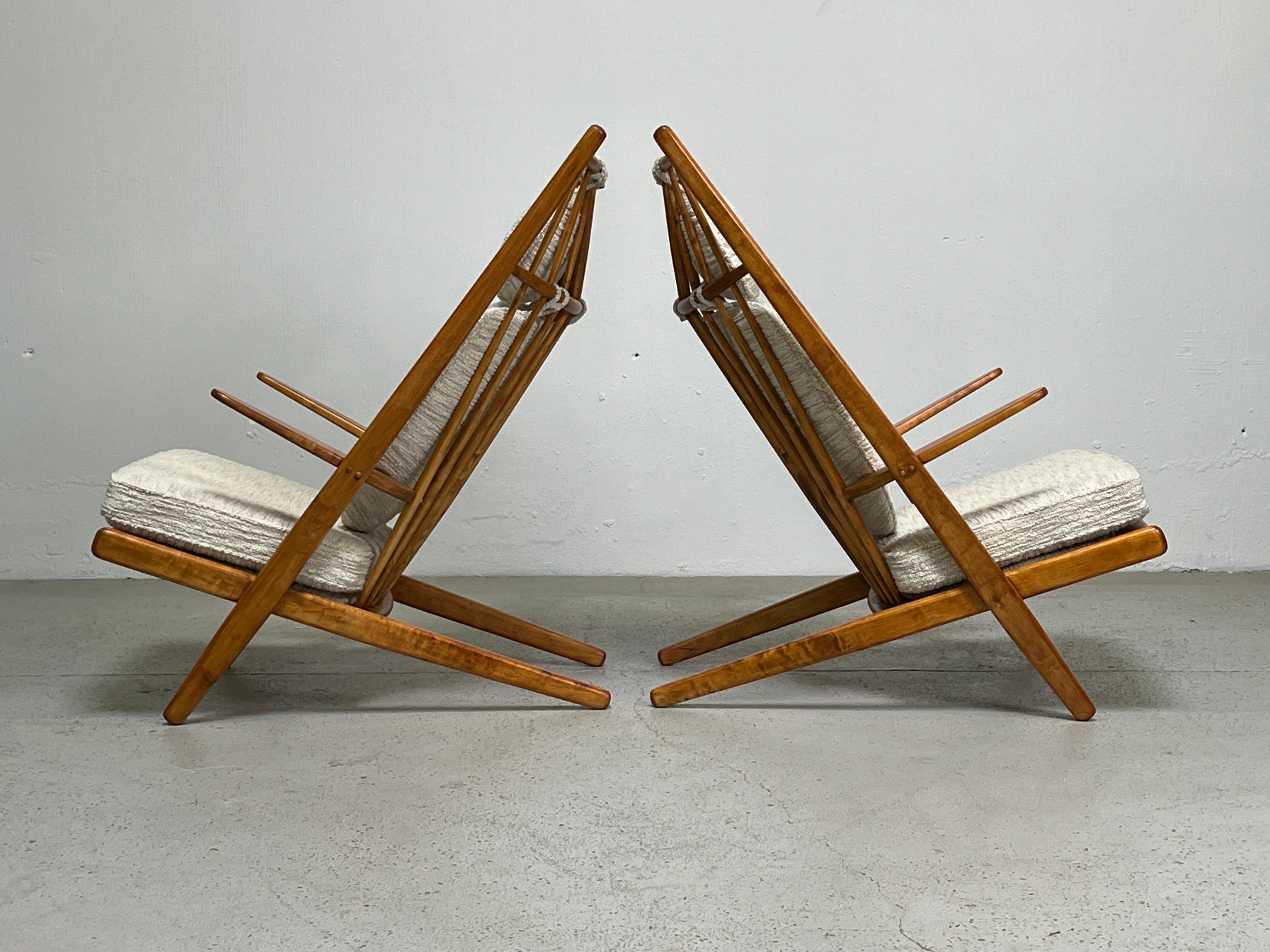 Pair of Poul Volther Goliat Lounge Chairs 1