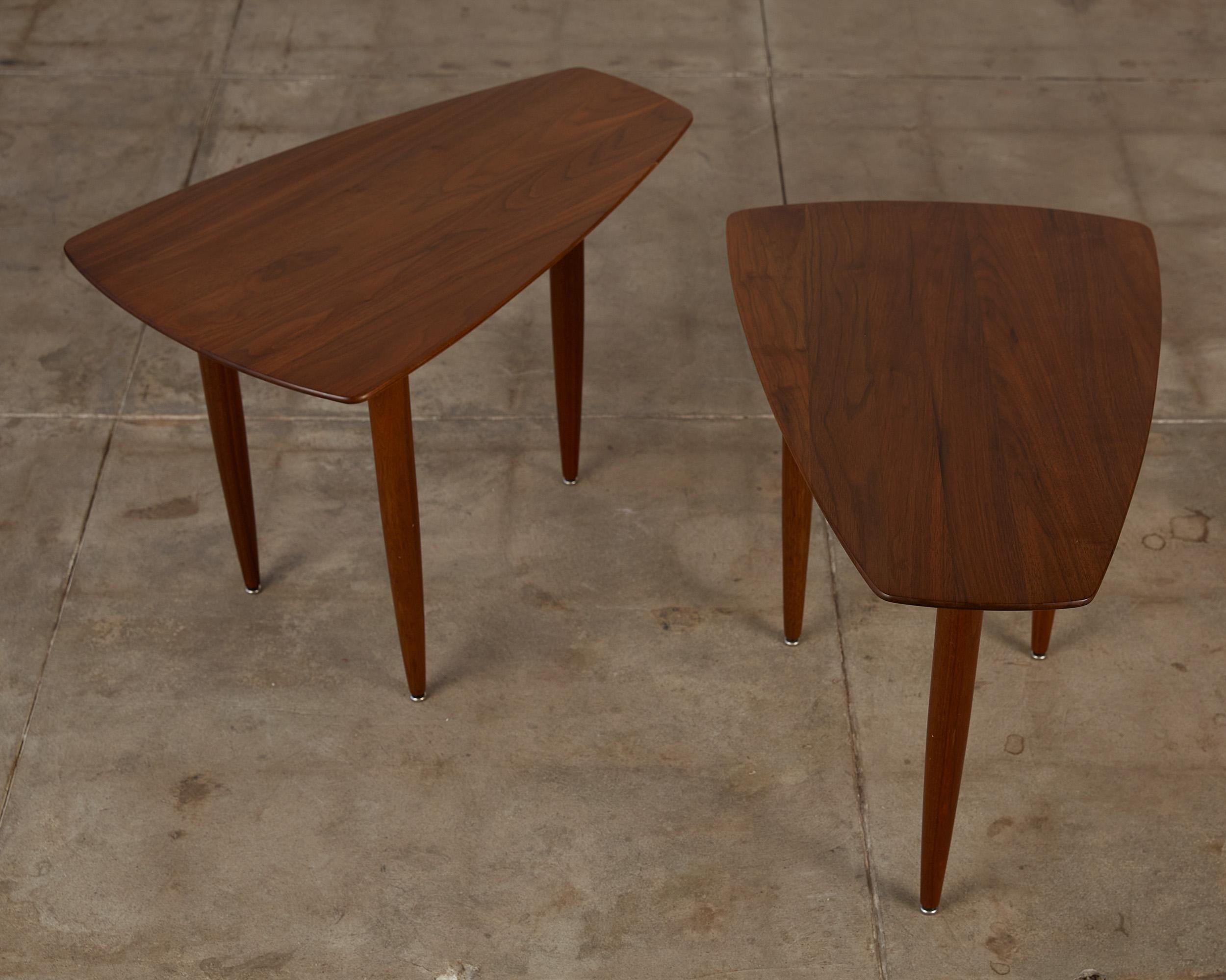 Walnut Pair of 