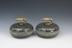 Pair of Presentation Curling Stones