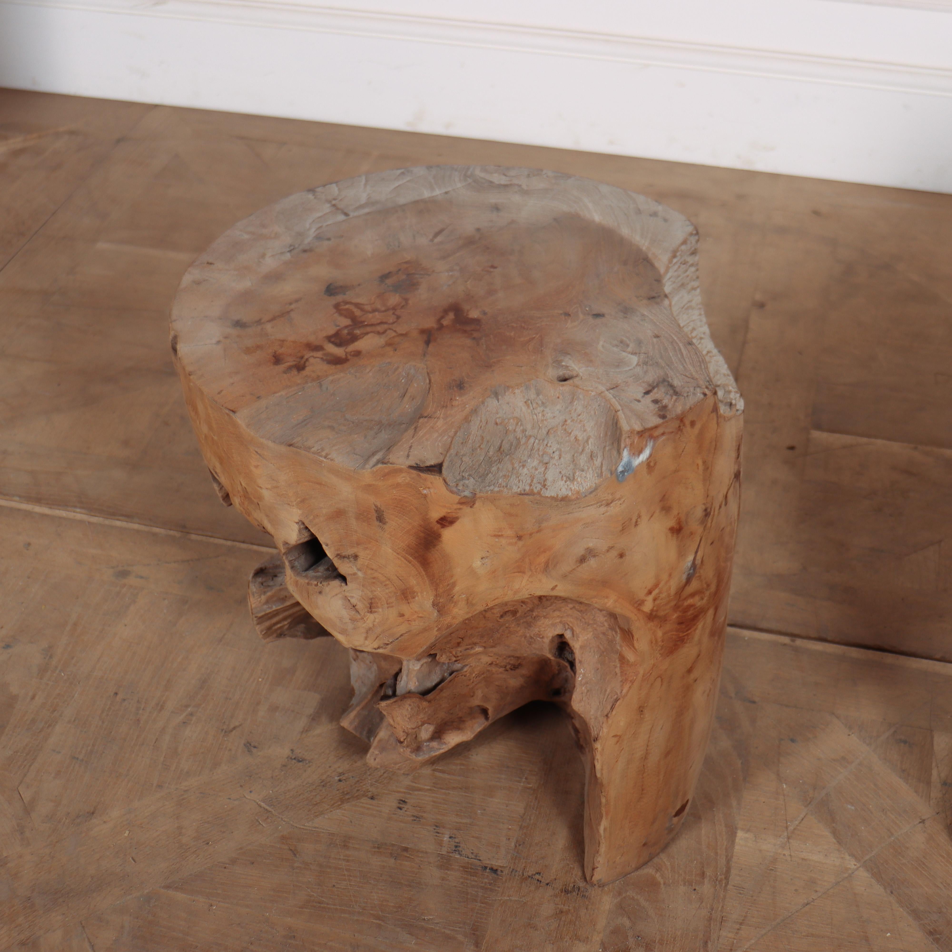 Pair of Primitive Side Tables In Good Condition For Sale In Leamington Spa, Warwickshire