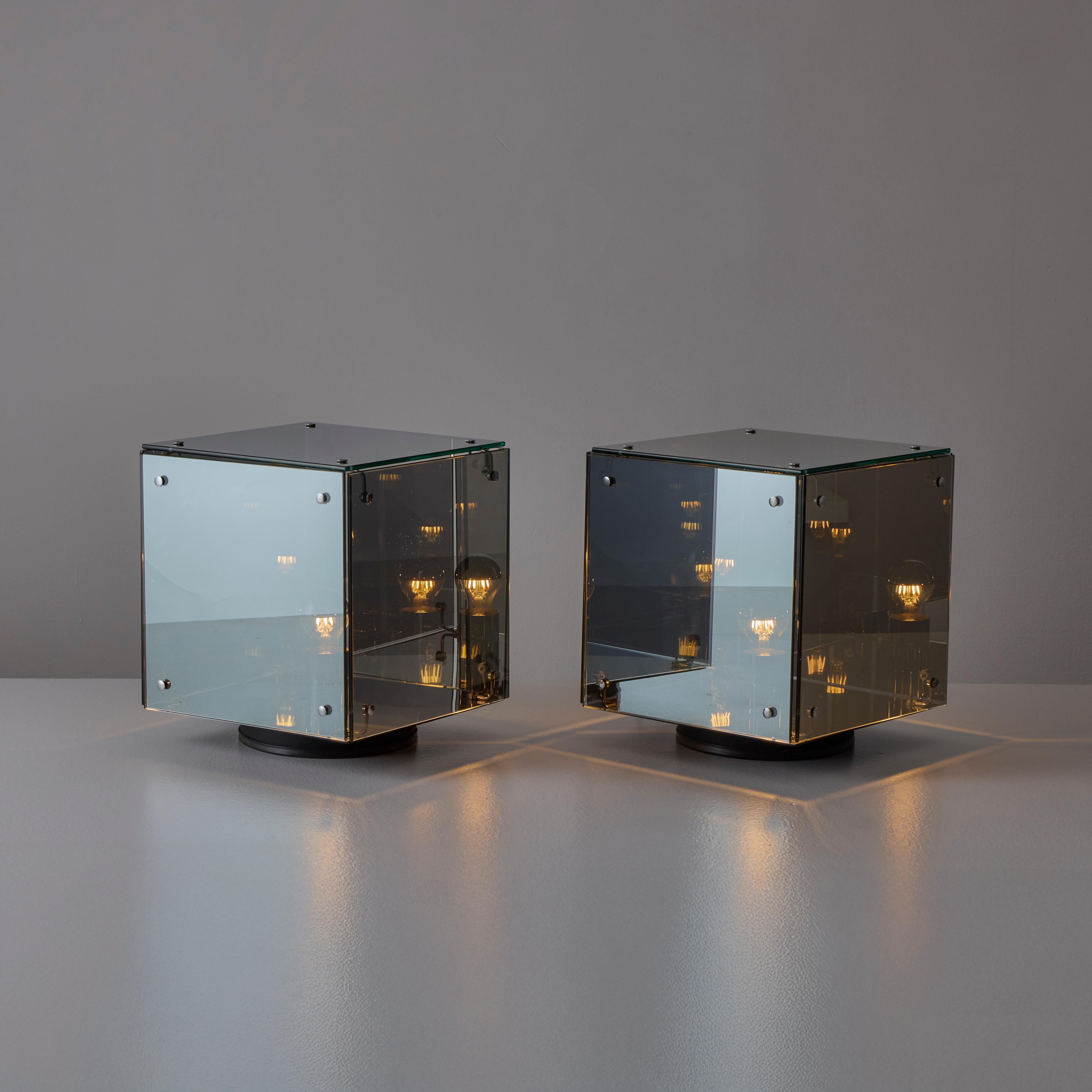 Pair of 'Prismar' Table Lamp by Studio Arditi for Nucleo Sormani For Sale 3