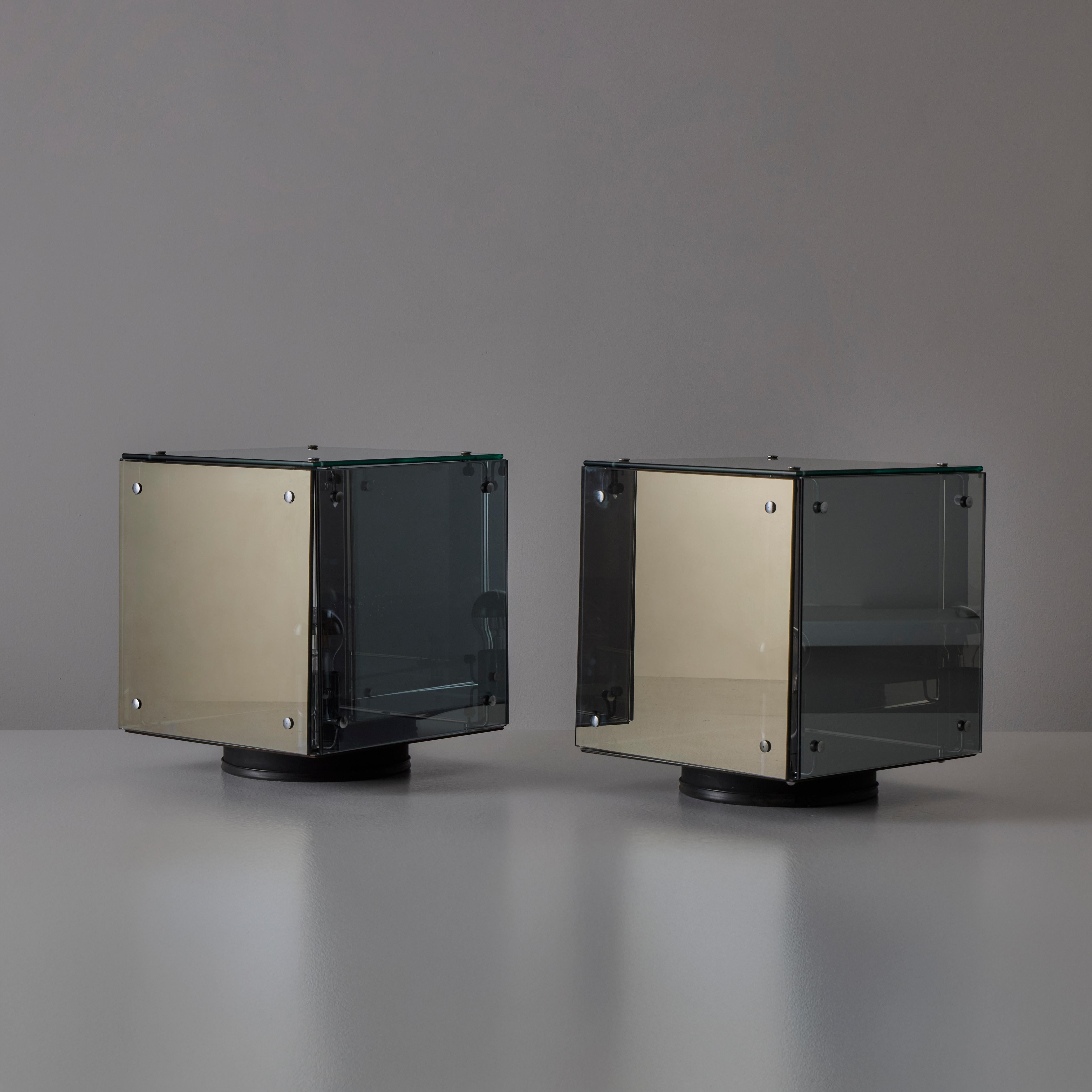 Mid-Century Modern Pair of 'Prismar' Table Lamp by Studio Arditi for Nucleo Sormani For Sale