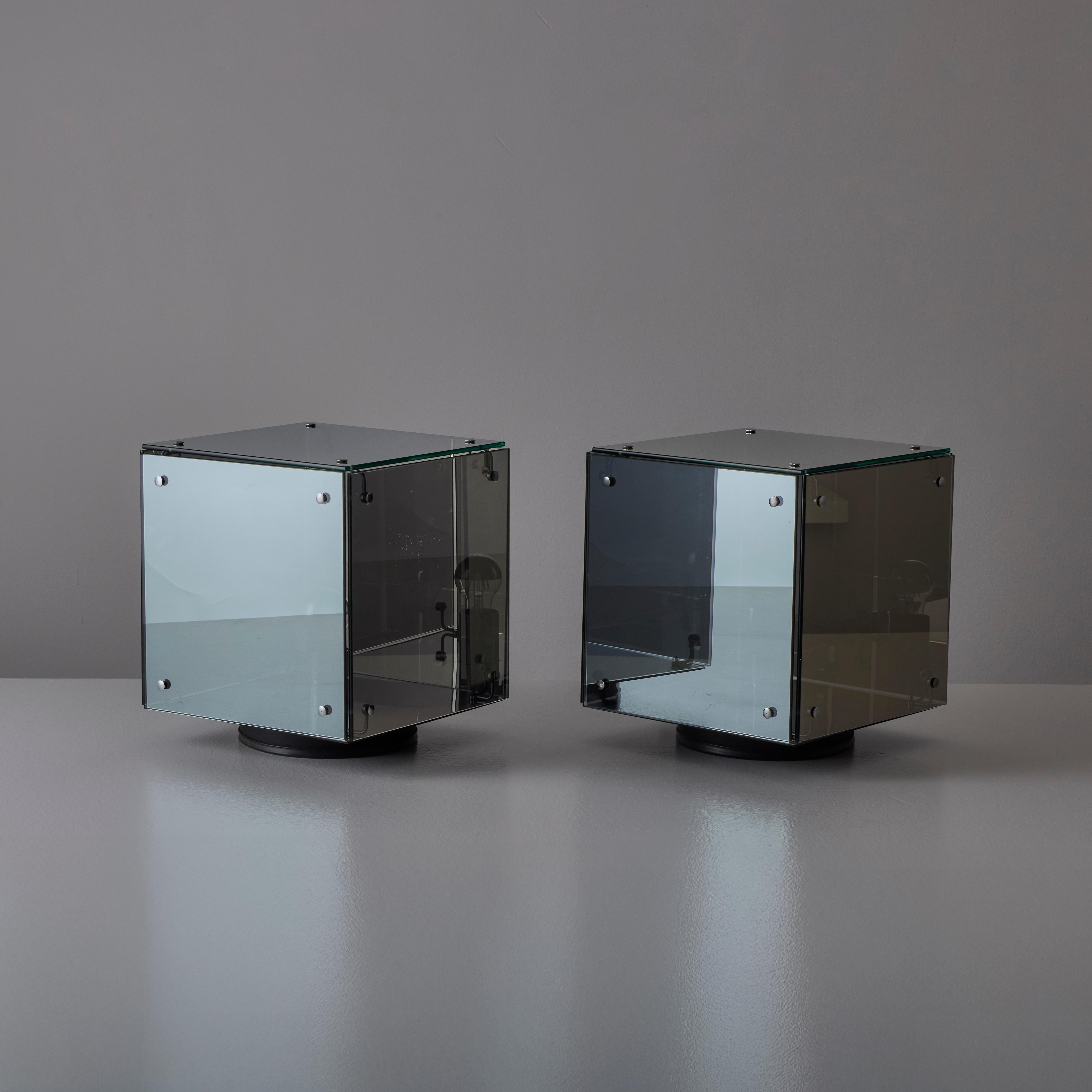 Pair of 'Prismar' Table Lamp by Studio Arditi for Nucleo Sormani For Sale 2