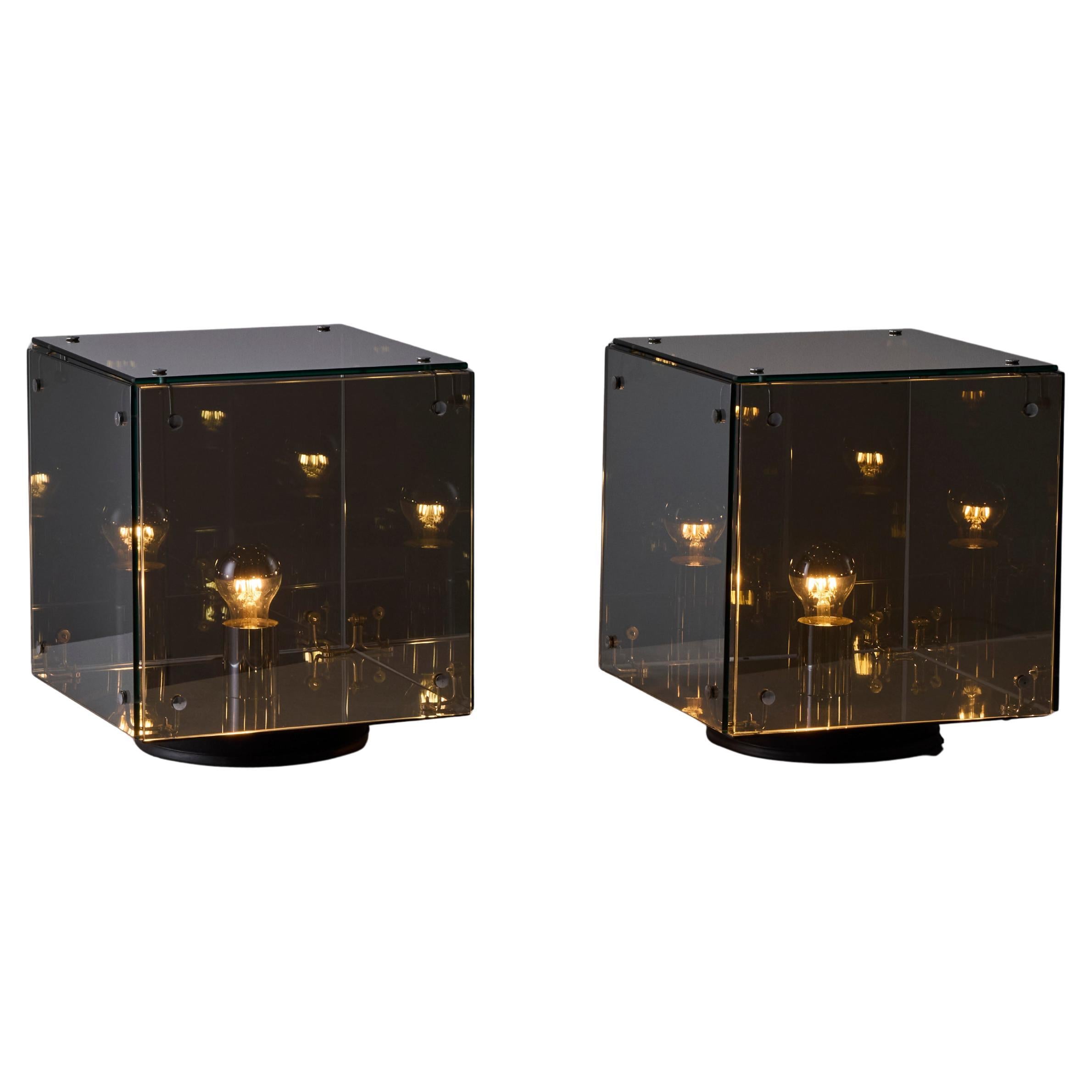 Pair of 'Prismar' Table Lamp by Studio Arditi for Nucleo Sormani For Sale
