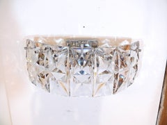 Pair of Prismatic Glass Sconces by Kindeley