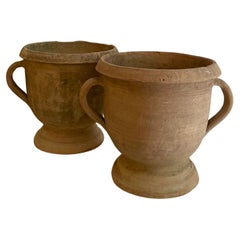 Antique Pair of Provençal vases