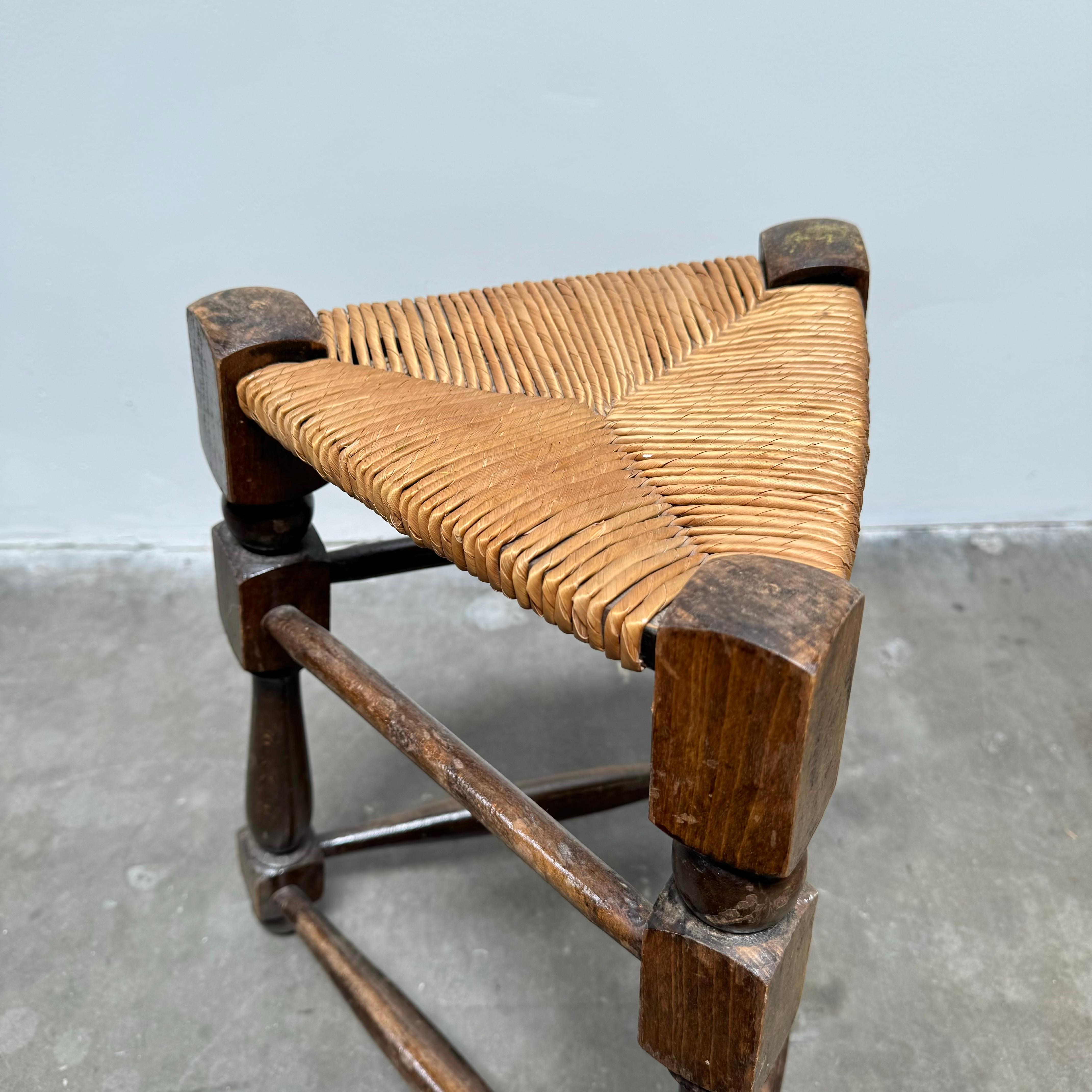 Milieu du XXe siècle Paire de tabourets Tabouret Charles Dudouyt, 1950 France