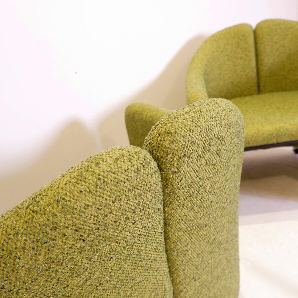 Pareja de Sillones PS142 de Eugenio Gerli para Tecno, años 60 - Tapicería Nueva en venta 4